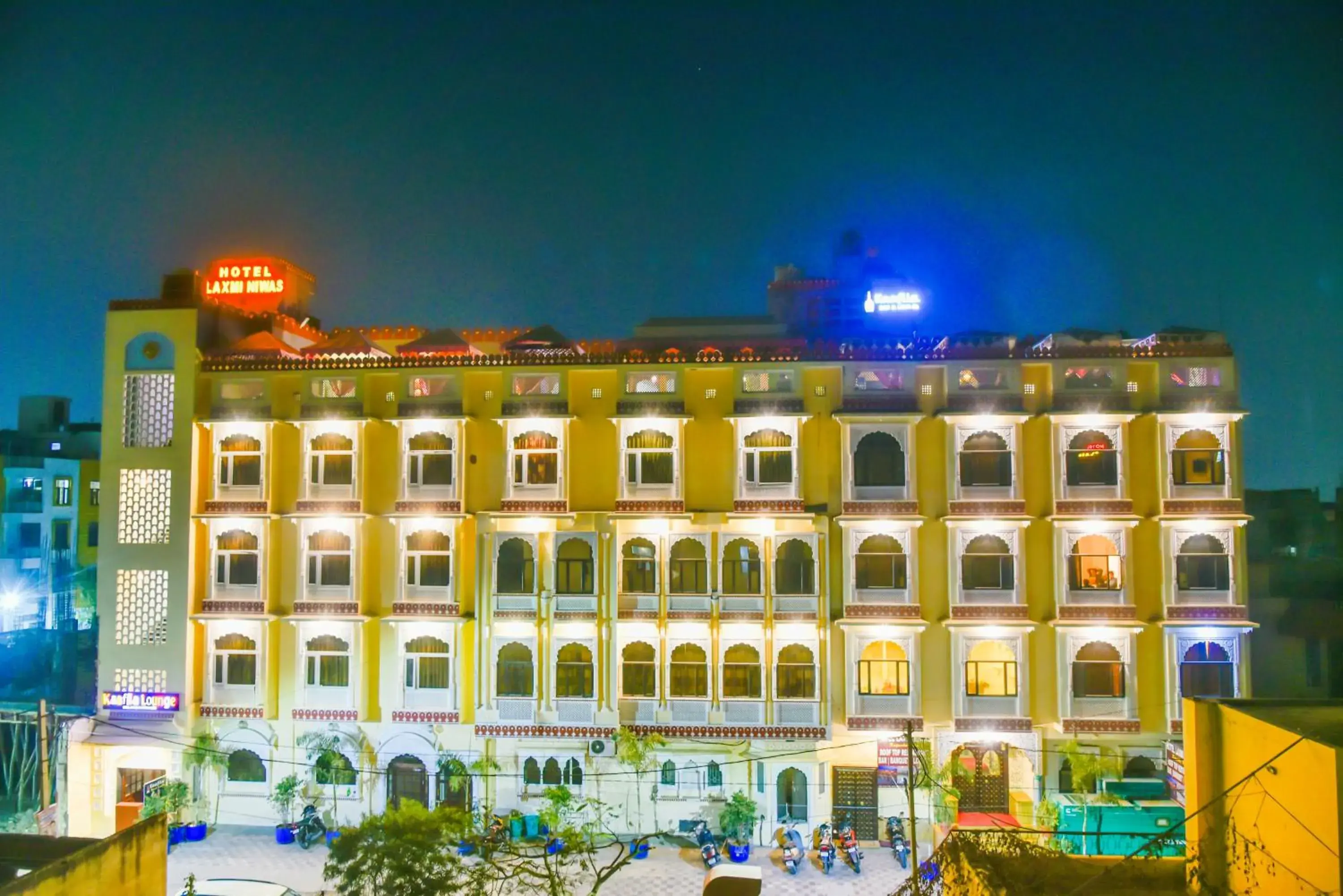 Facade/entrance, Property Building in Hotel Laxmi Niwas