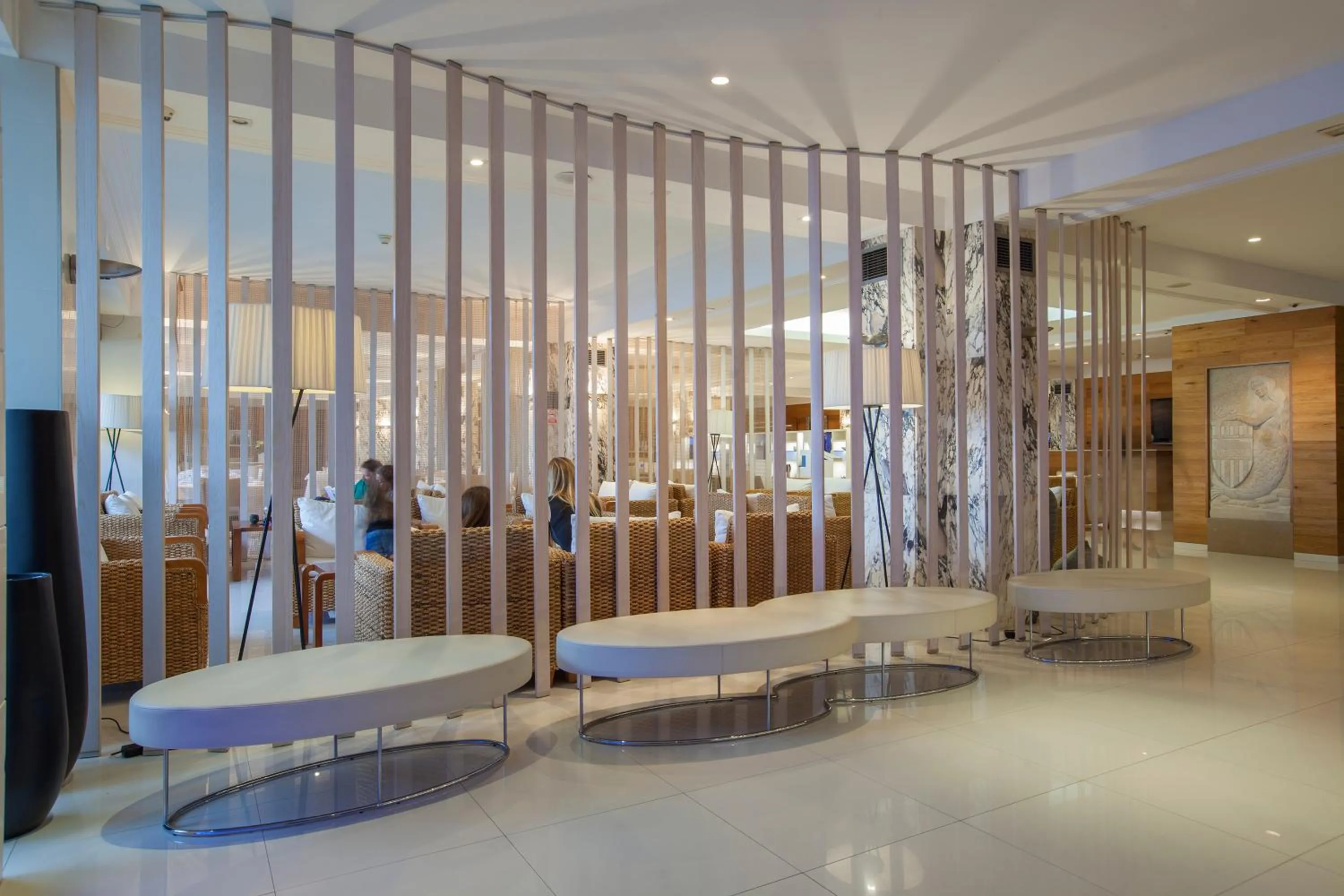 Lobby or reception in Canyelles Platja