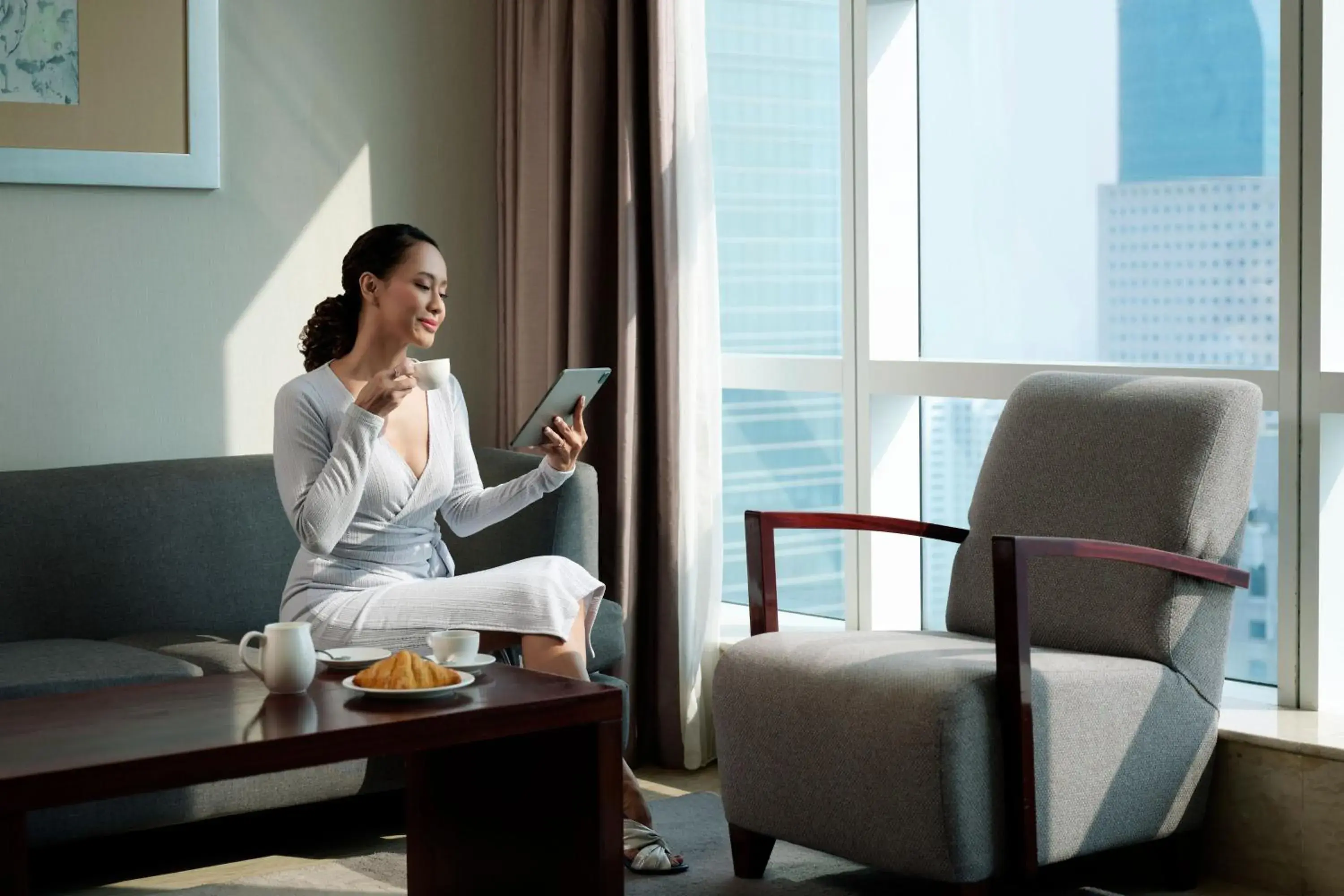 Photo of the whole room in The Mayflower, Jakarta-Marriott Executive Apartments