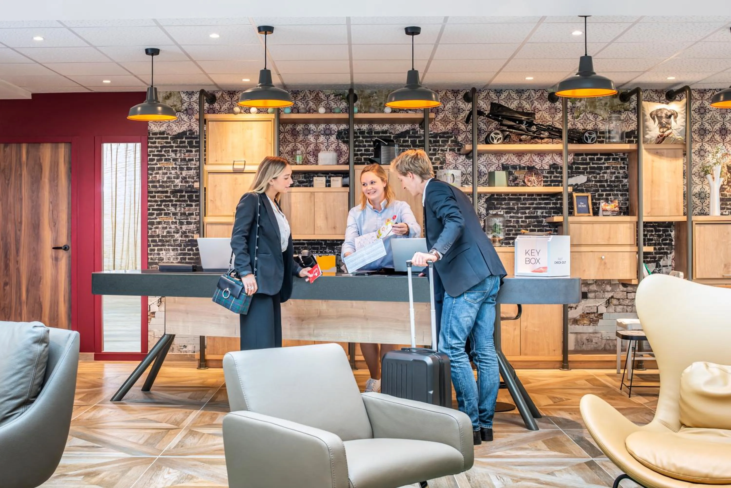 Lobby or reception in Aparthotel Adagio Lille Centre Grand Place