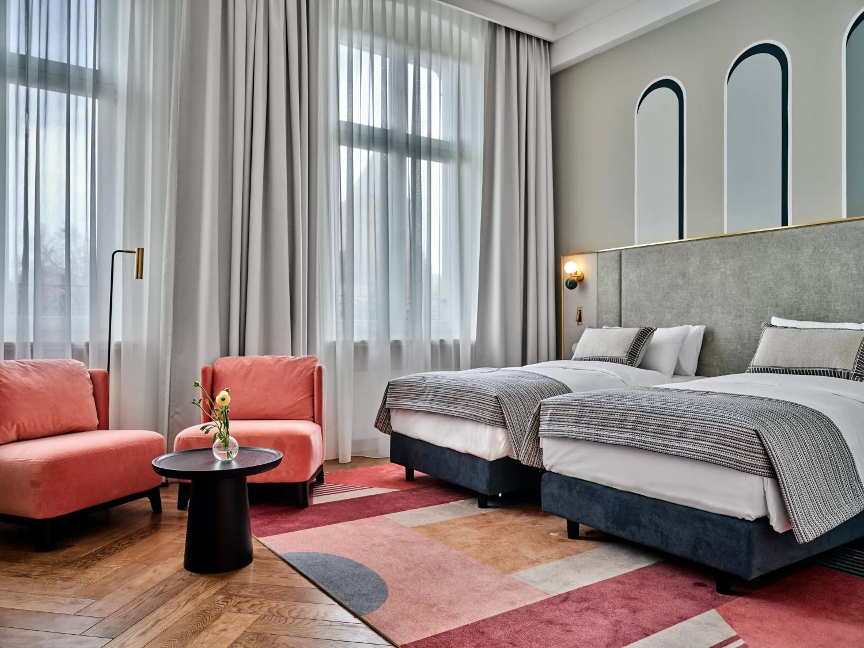 View (from property/room), Bed in Hotel Altus Palace - Destigo Hotels