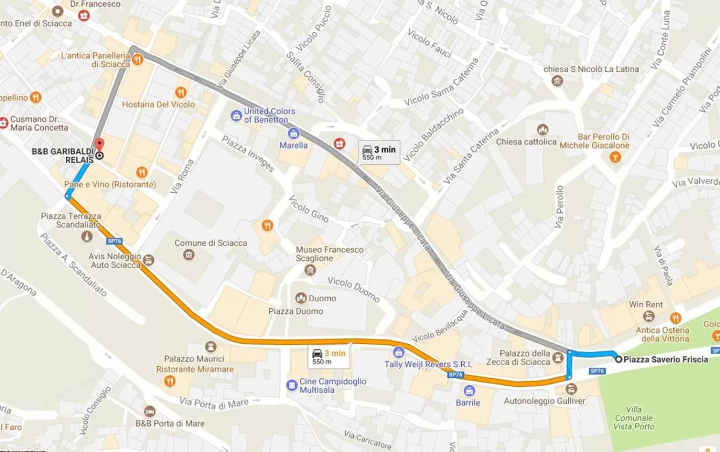 On site in Garibaldi Relais