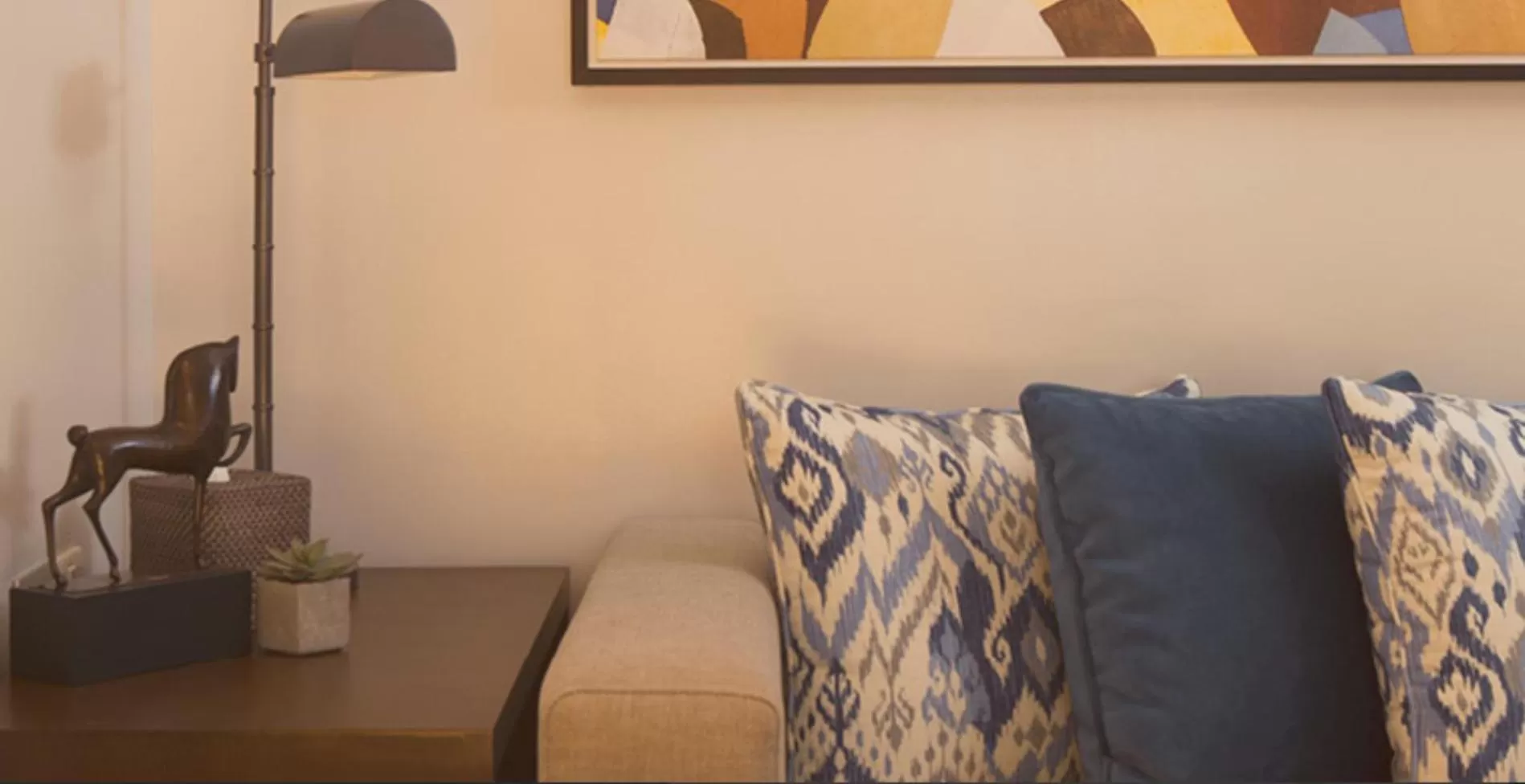 Seating area in Anya Resort Tagaytay