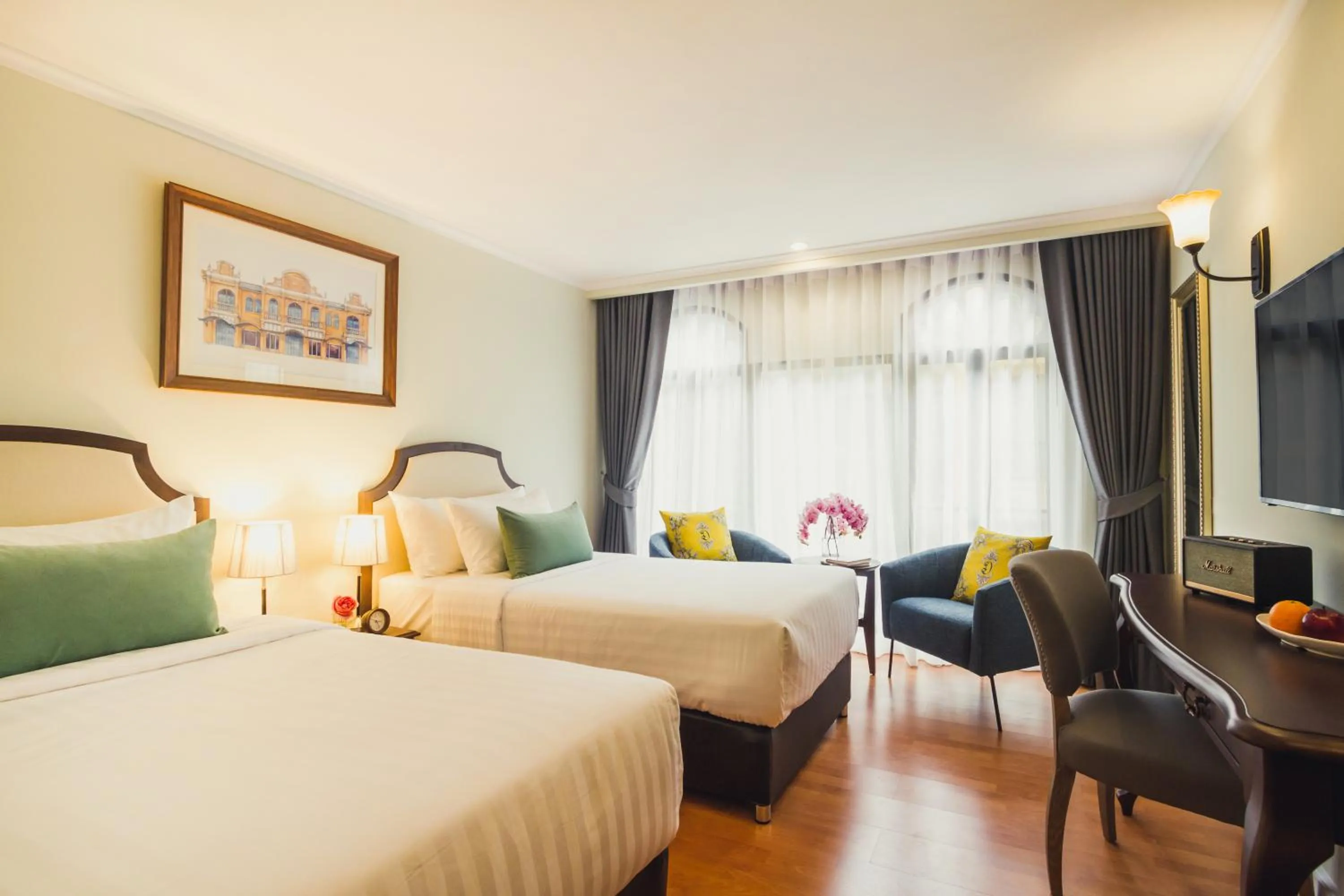 TV and multimedia, Bed in Daraya Boutique Hotel