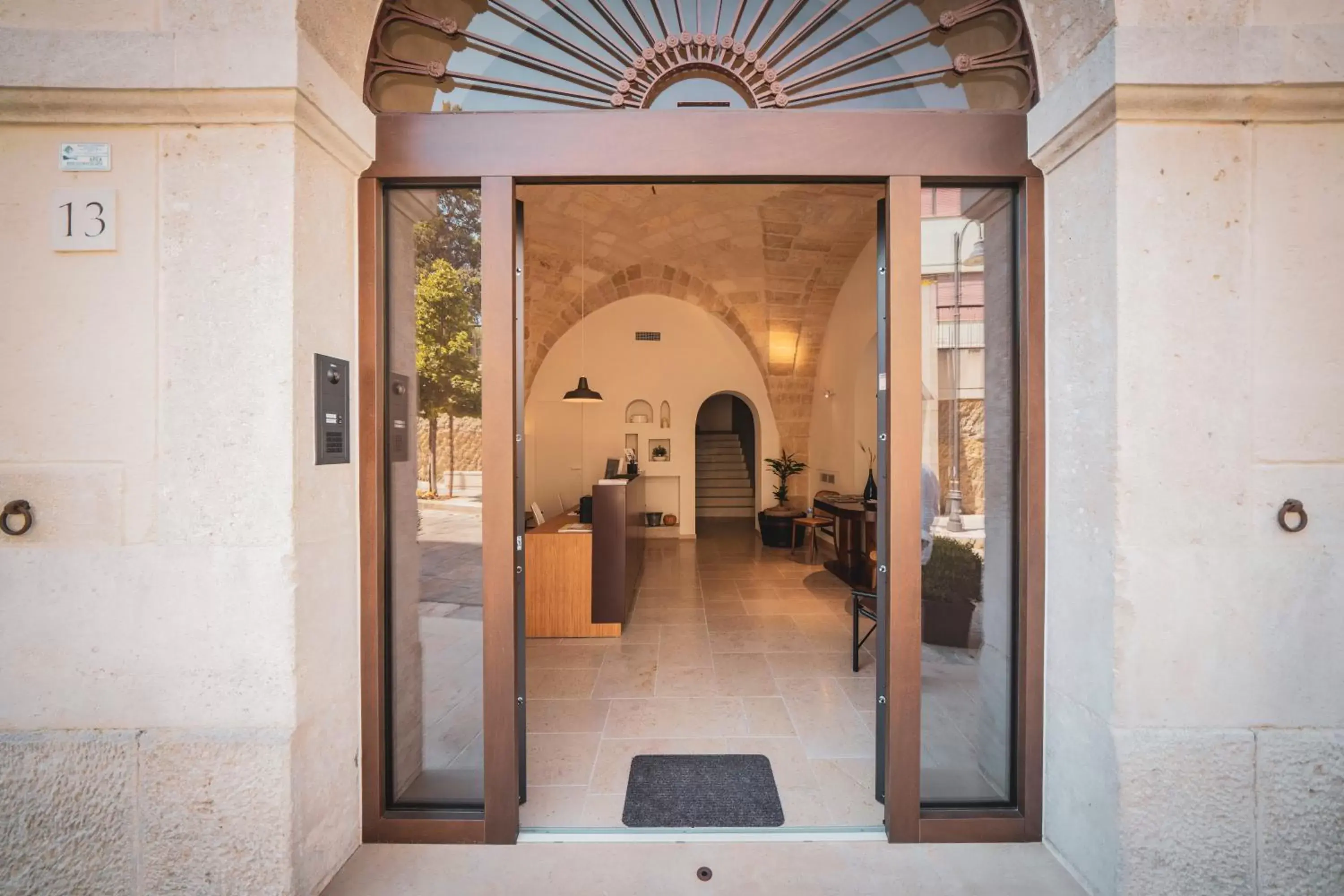 Lobby or reception in Palazzo Fontana