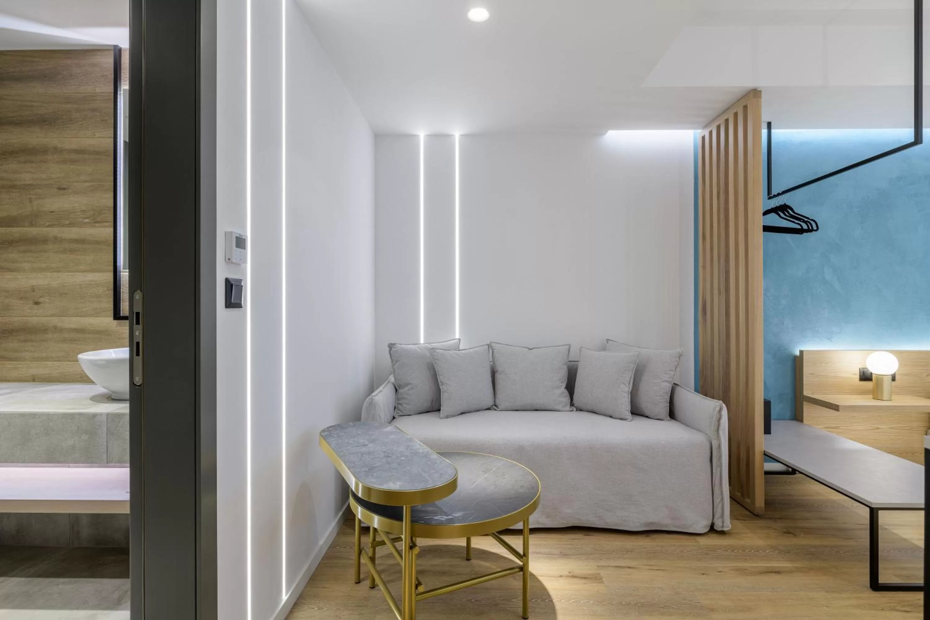 Bed in Acropolis Magenta Luxury Suites