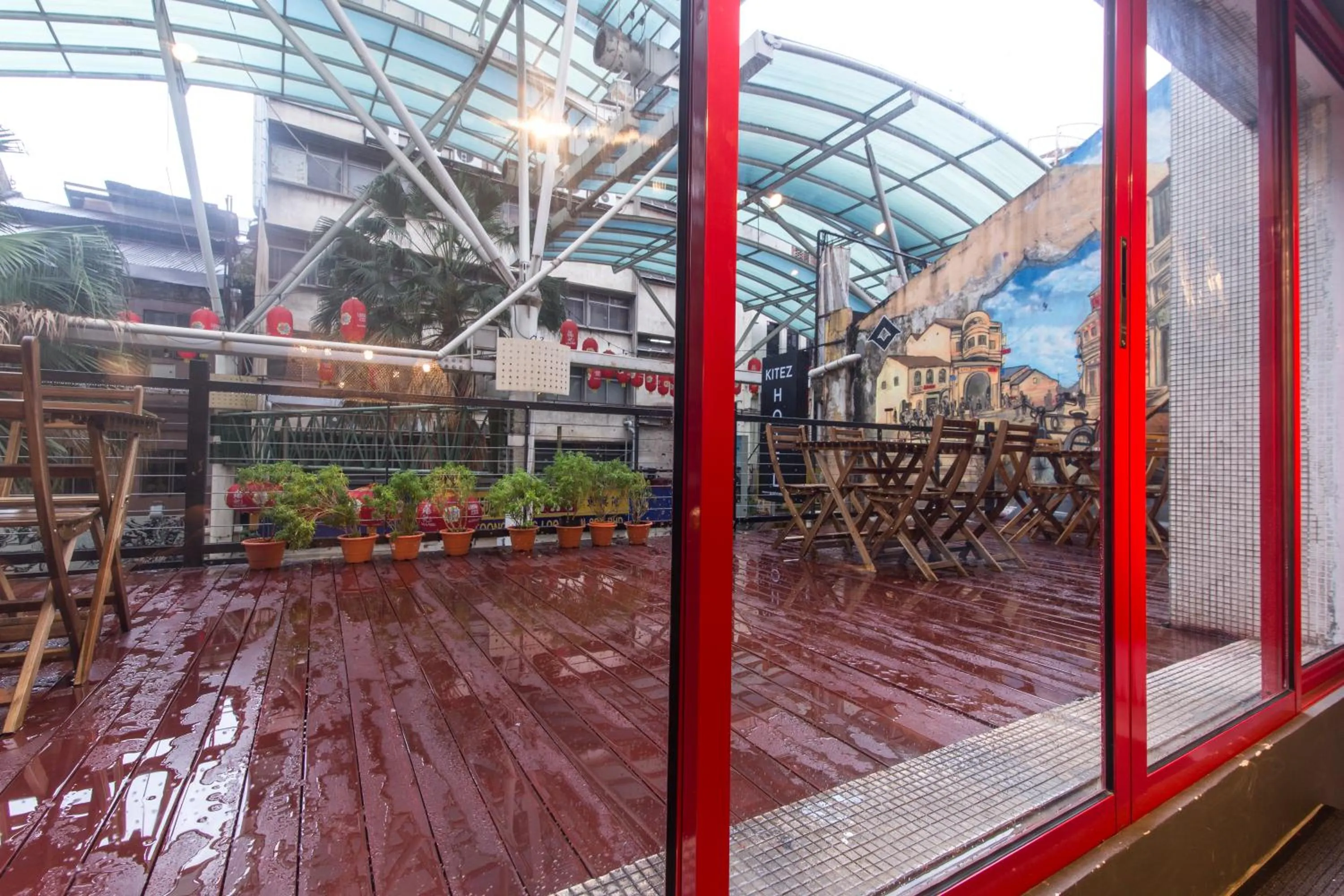 Property building in Kitez Hotel & Bunkz