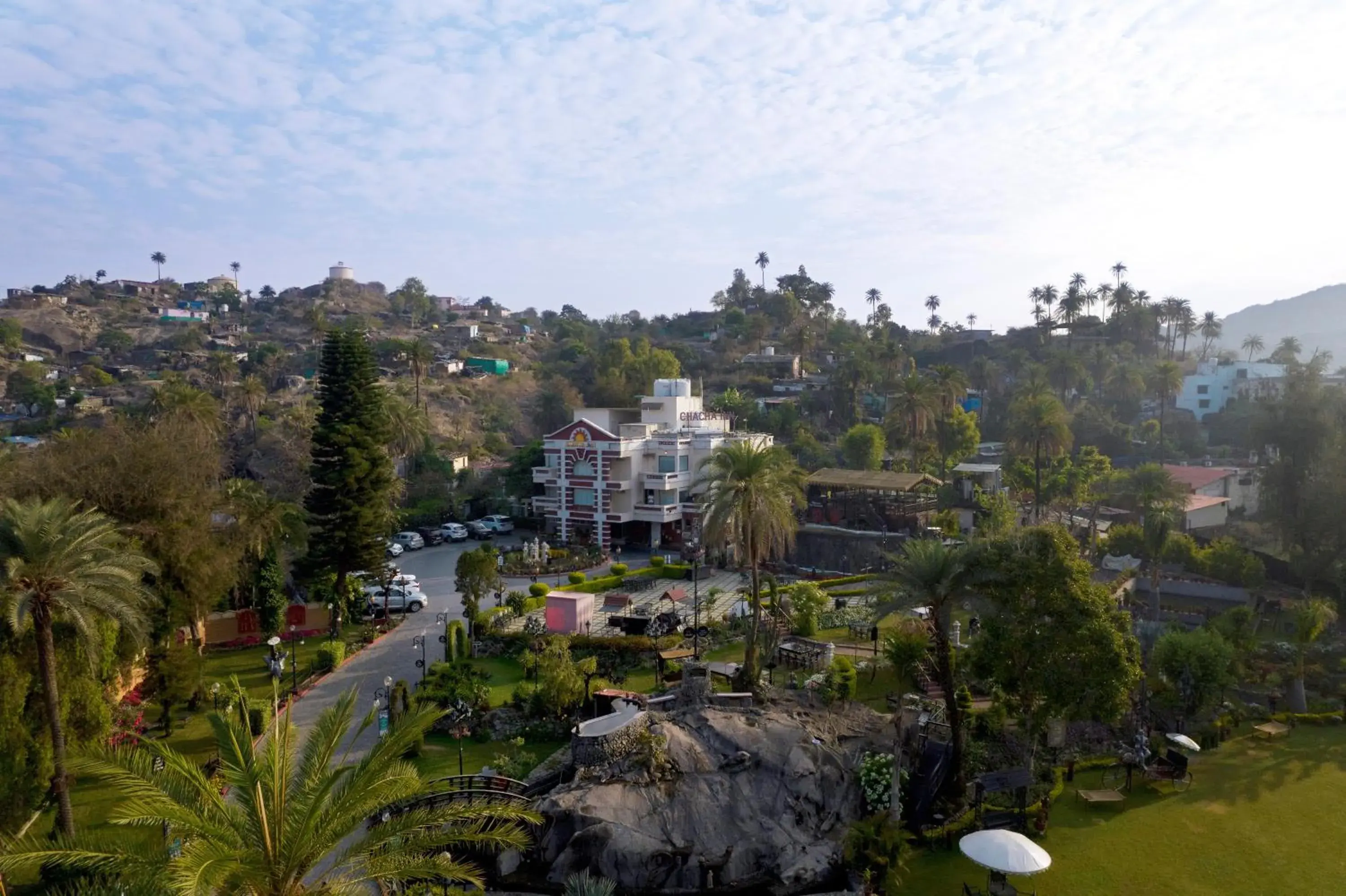 Natural landscape in Chacha Inn - The Garden Retreat