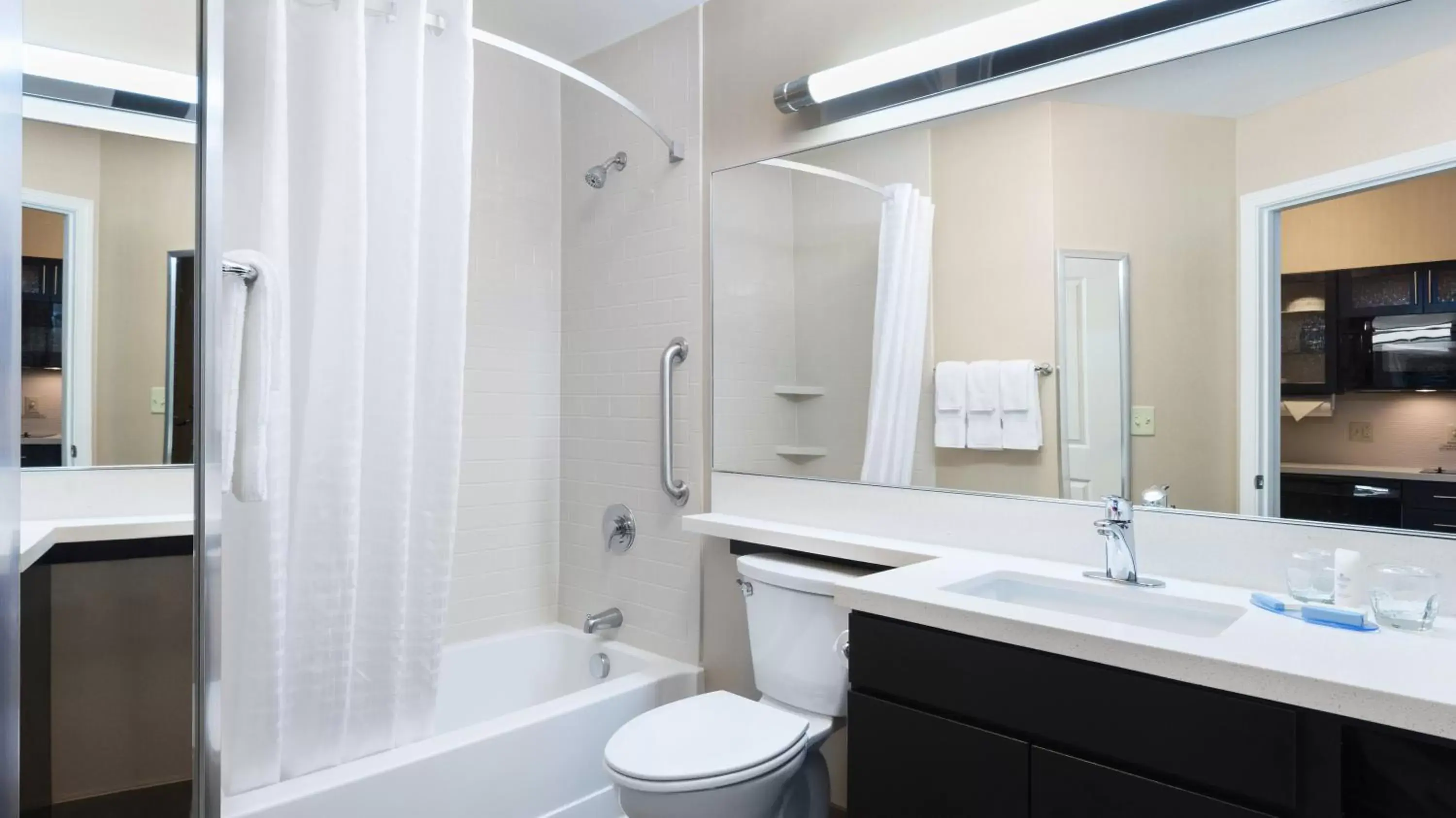Bathroom in Candlewood Suites Grove City - Outlet Center, an IHG Hotel