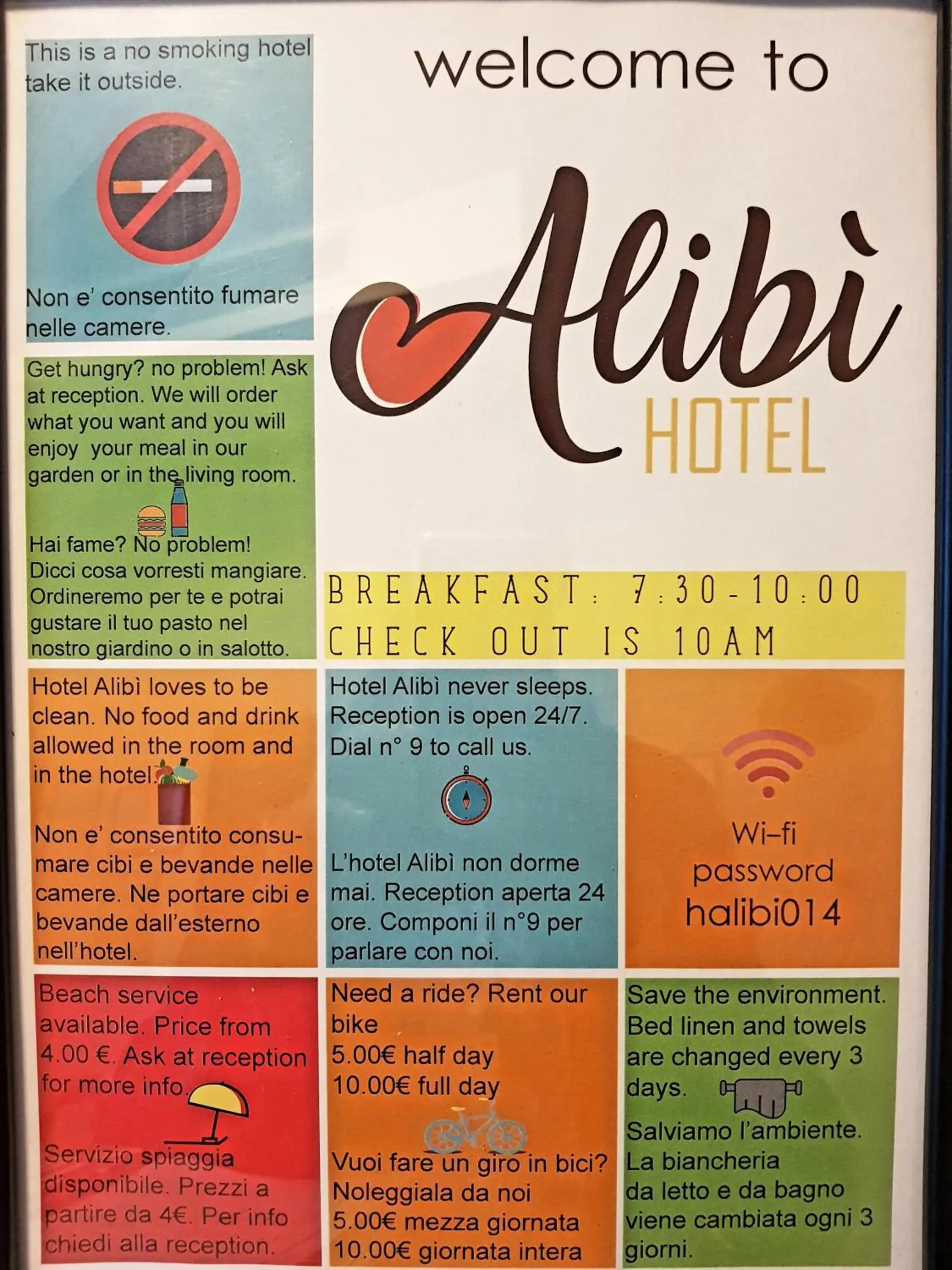 Lobby or reception in Hotel Alibi