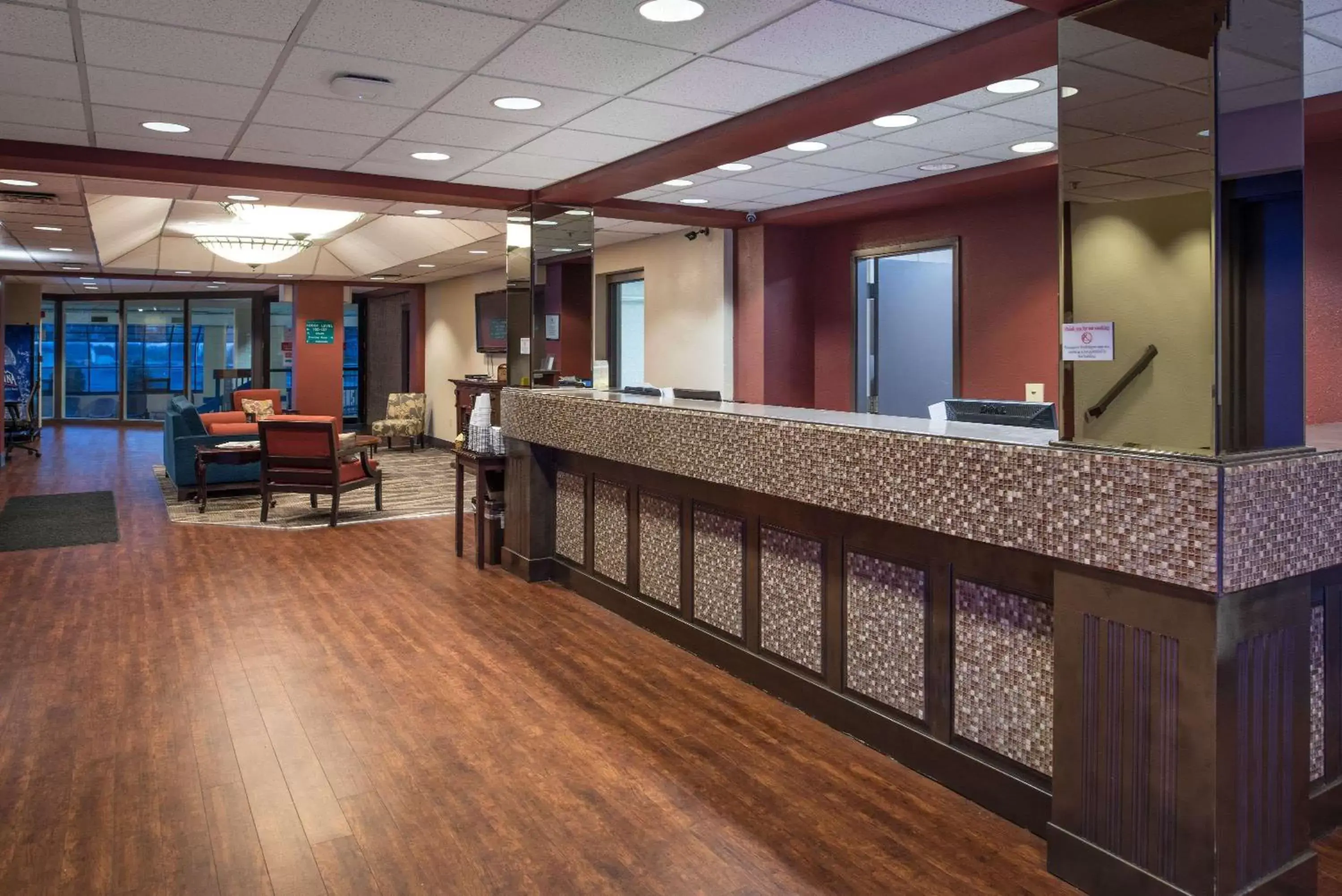 Lobby or reception, Lobby/Reception in Ramada by Wyndham Downtown Spokane