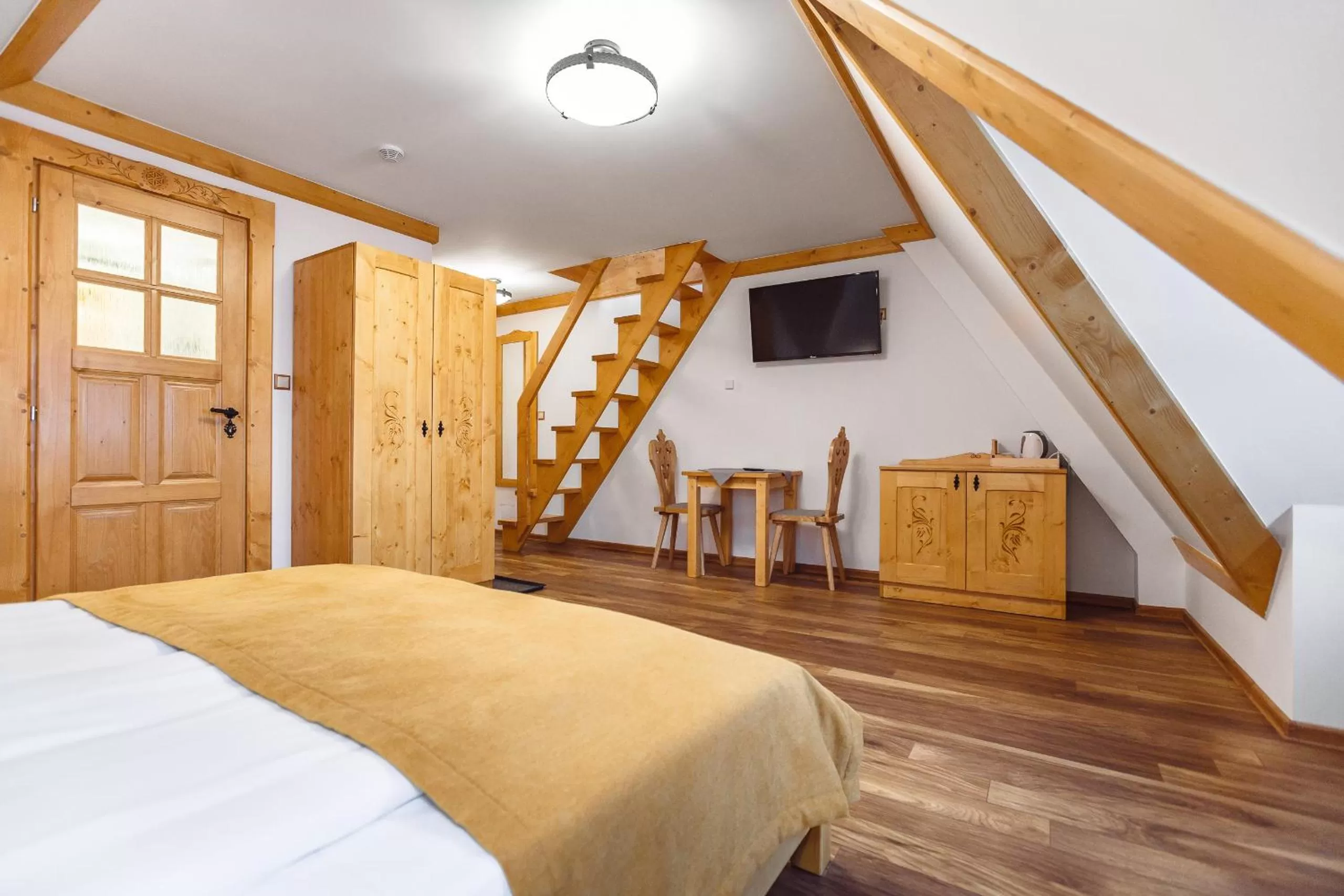 Photo of the whole room, Bed in Górskie Wspomnienie