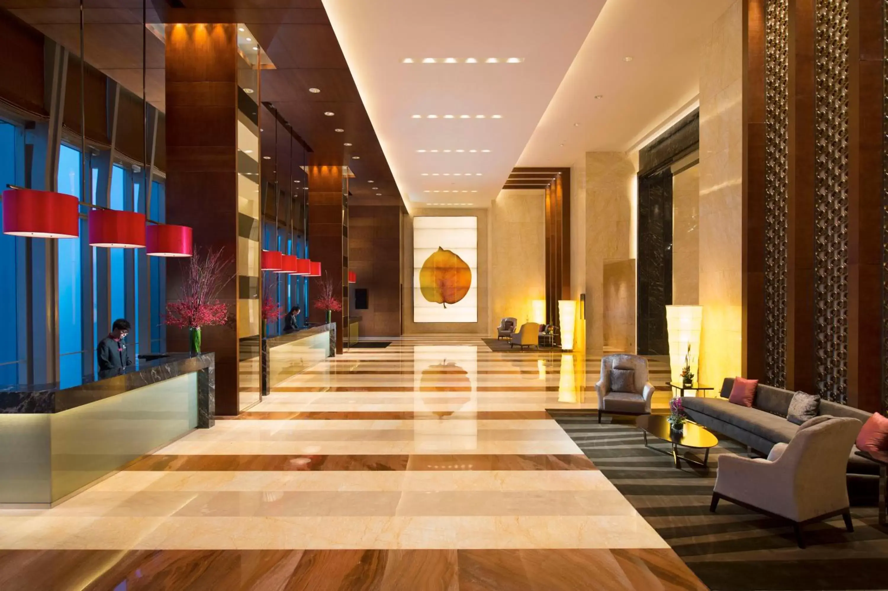 Seating area, Lobby/Reception in Hilton Shijiazhuang