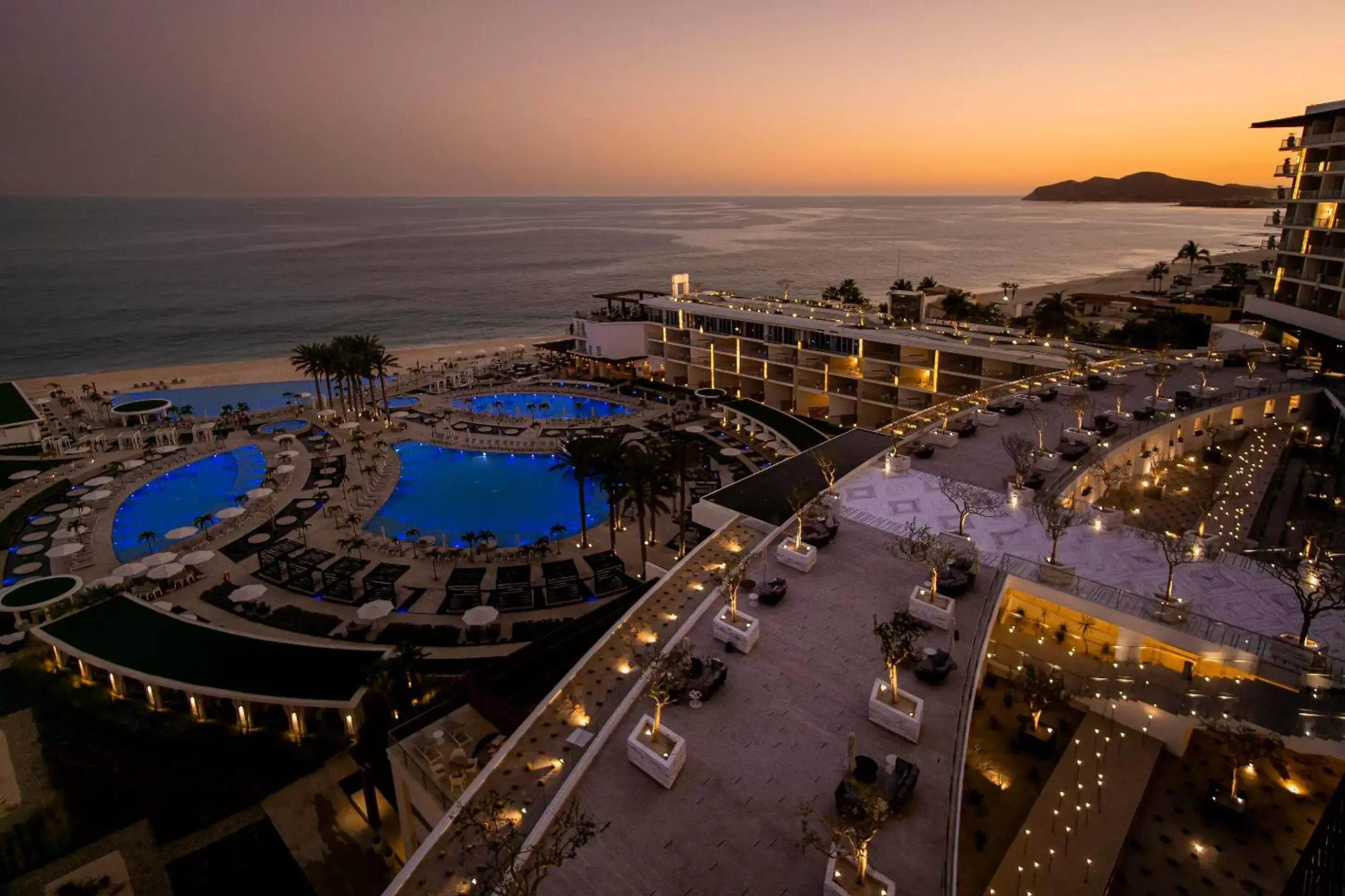 Bird's-eye View in Le Blanc Spa Resort Los Cabos Adults Only All-Inclusive