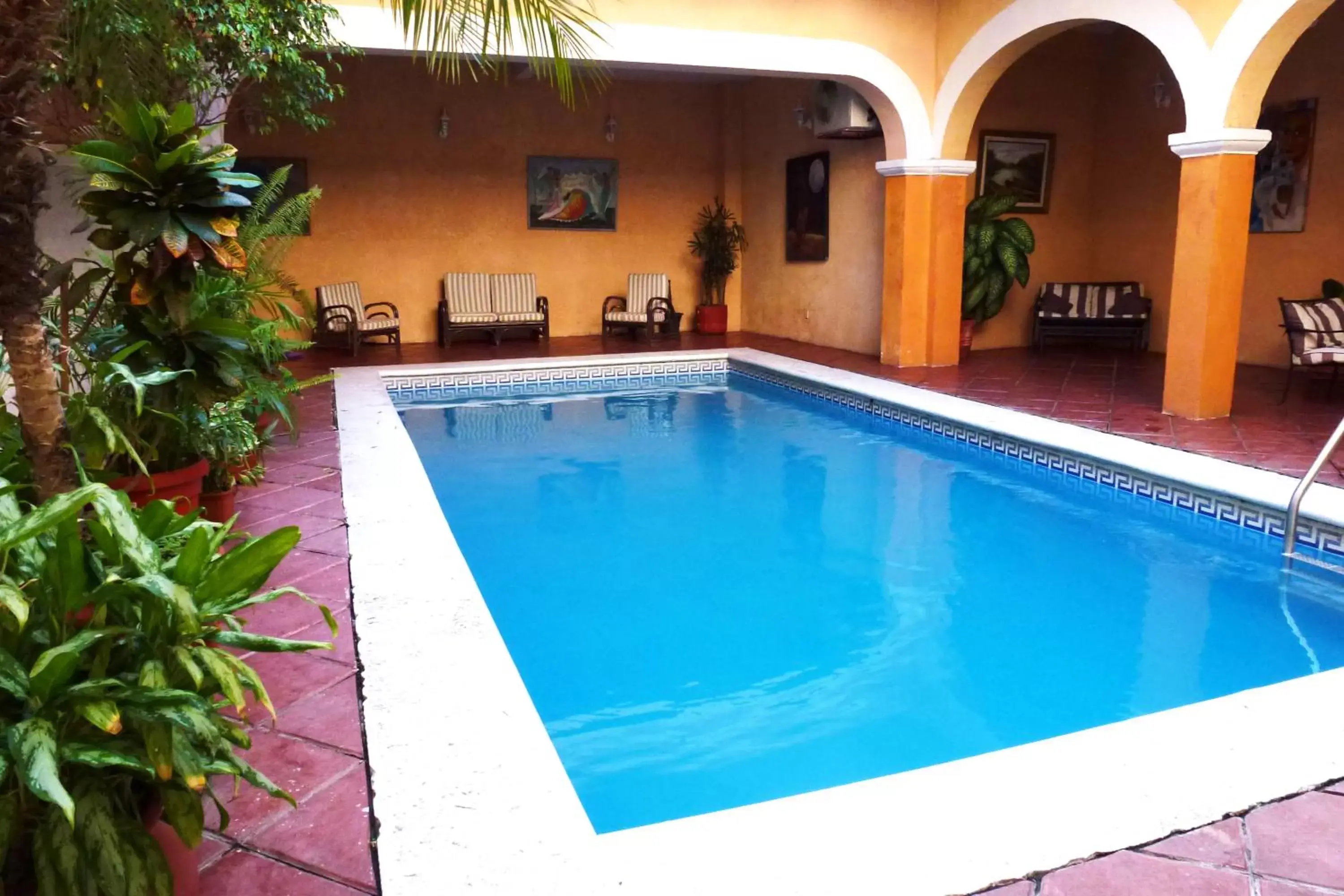 Swimming Pool in Posada Doña Lala