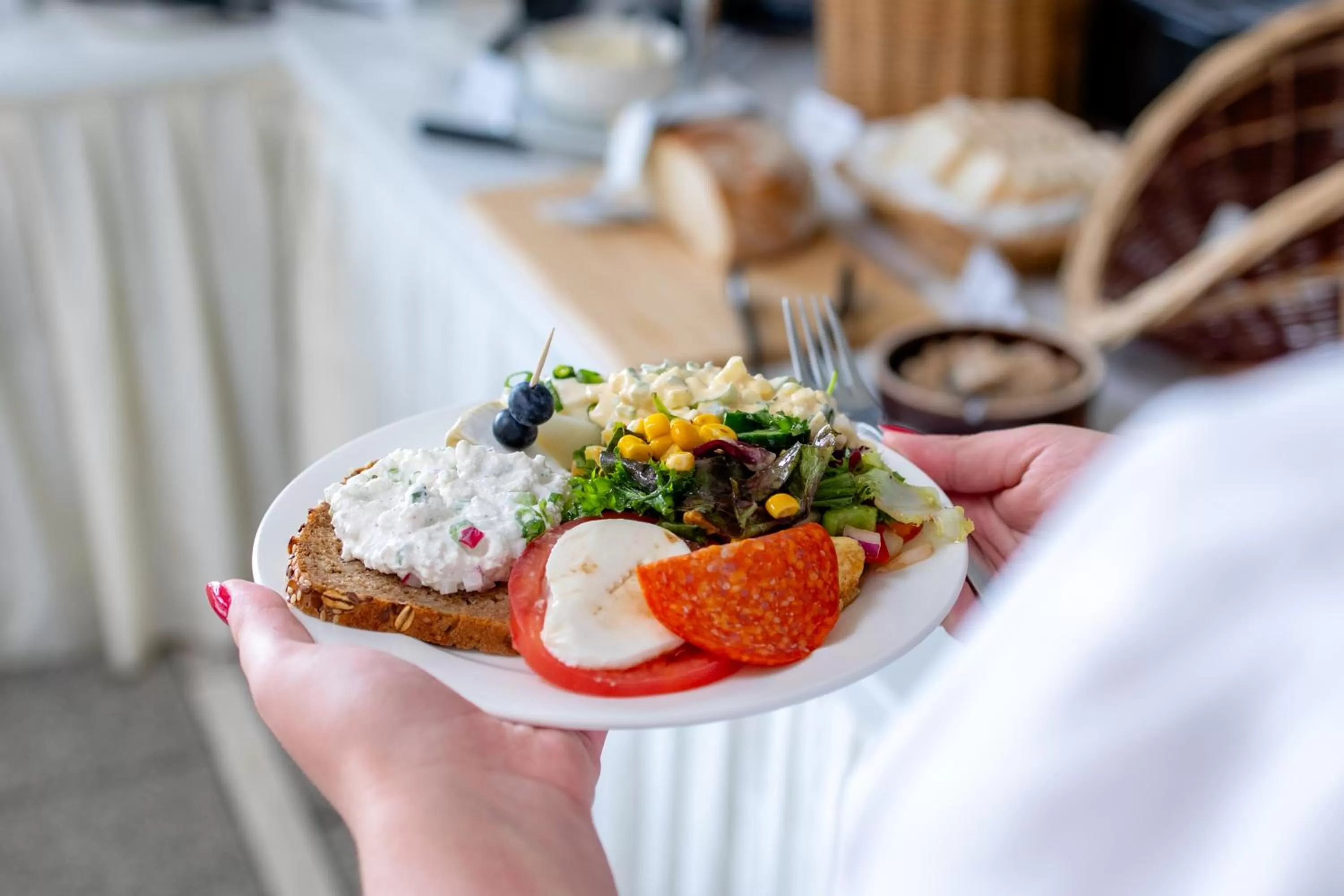 Breakfast in Hotel Śląsk
