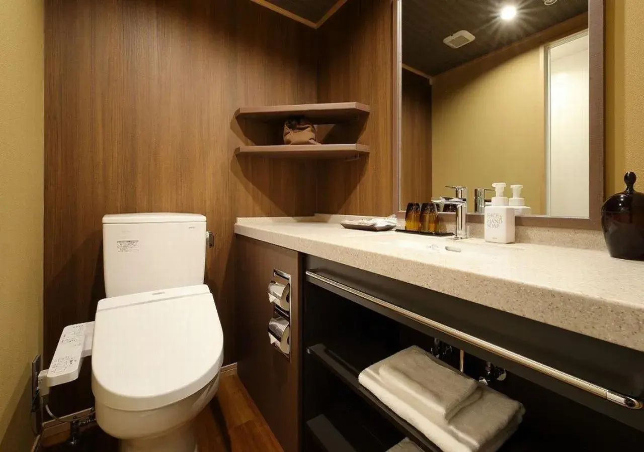 Toilet, Bathroom in Hakodate Hotel Banso