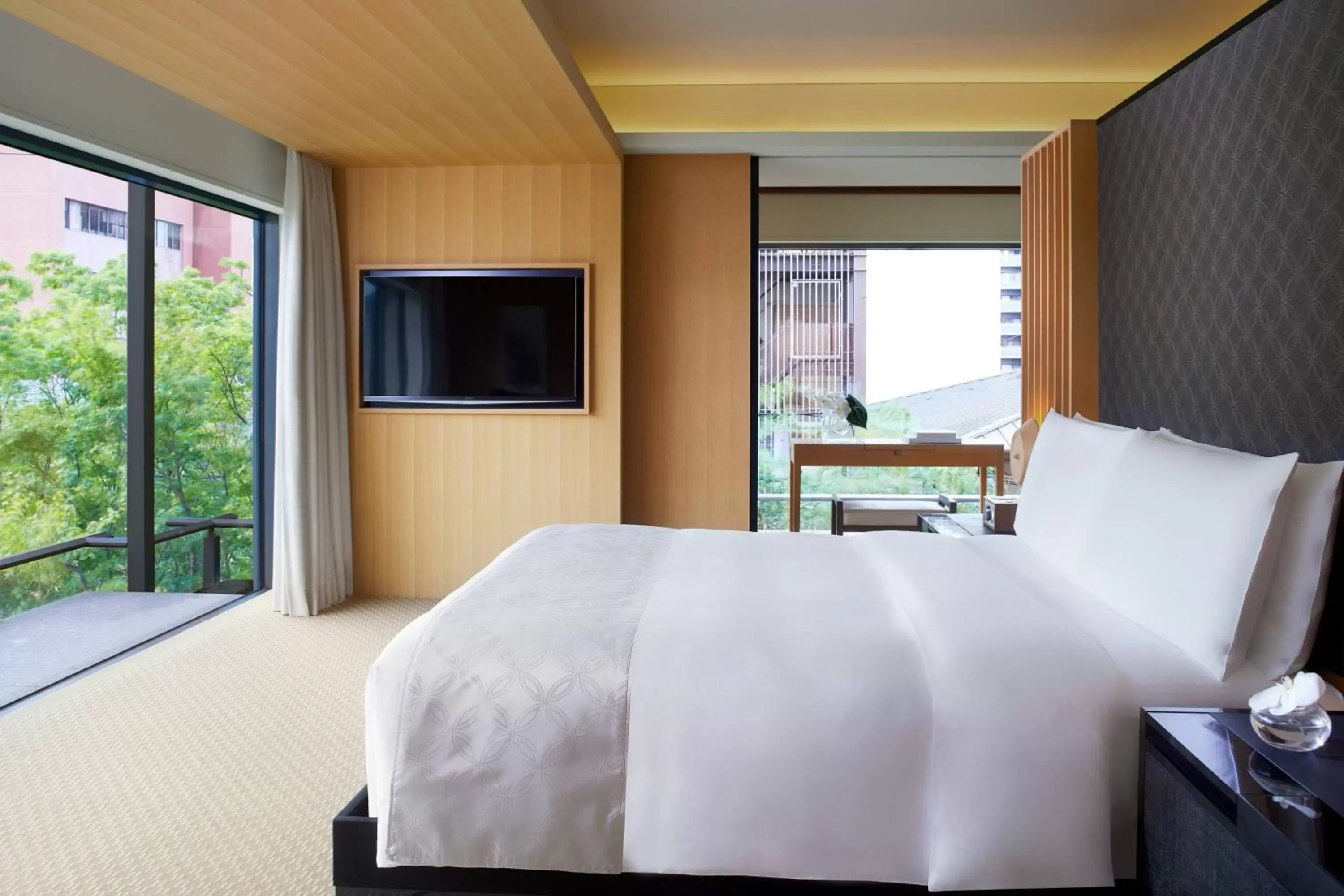 Bedroom, Bed in The Ritz-Carlton Kyoto