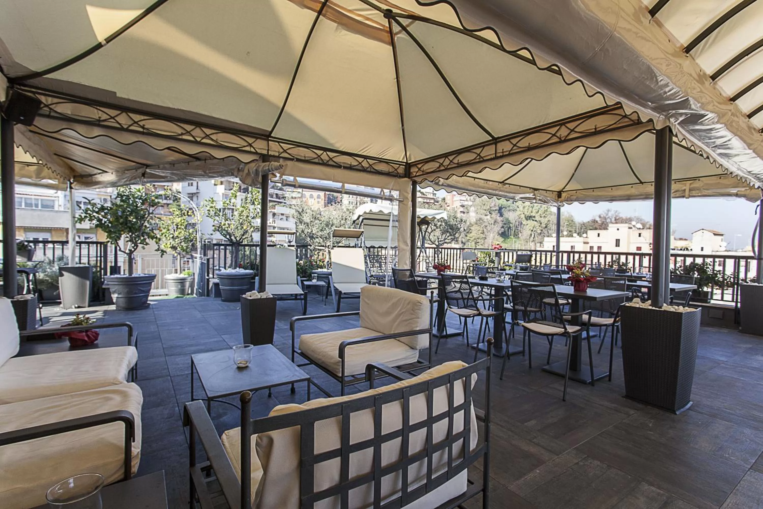 Balcony/Terrace in Trilussa Palace Hotel Congress & Spa