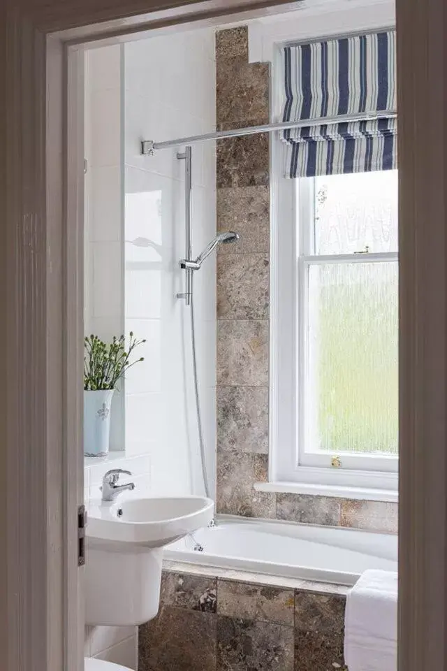 Bathroom in The Beach Hotel