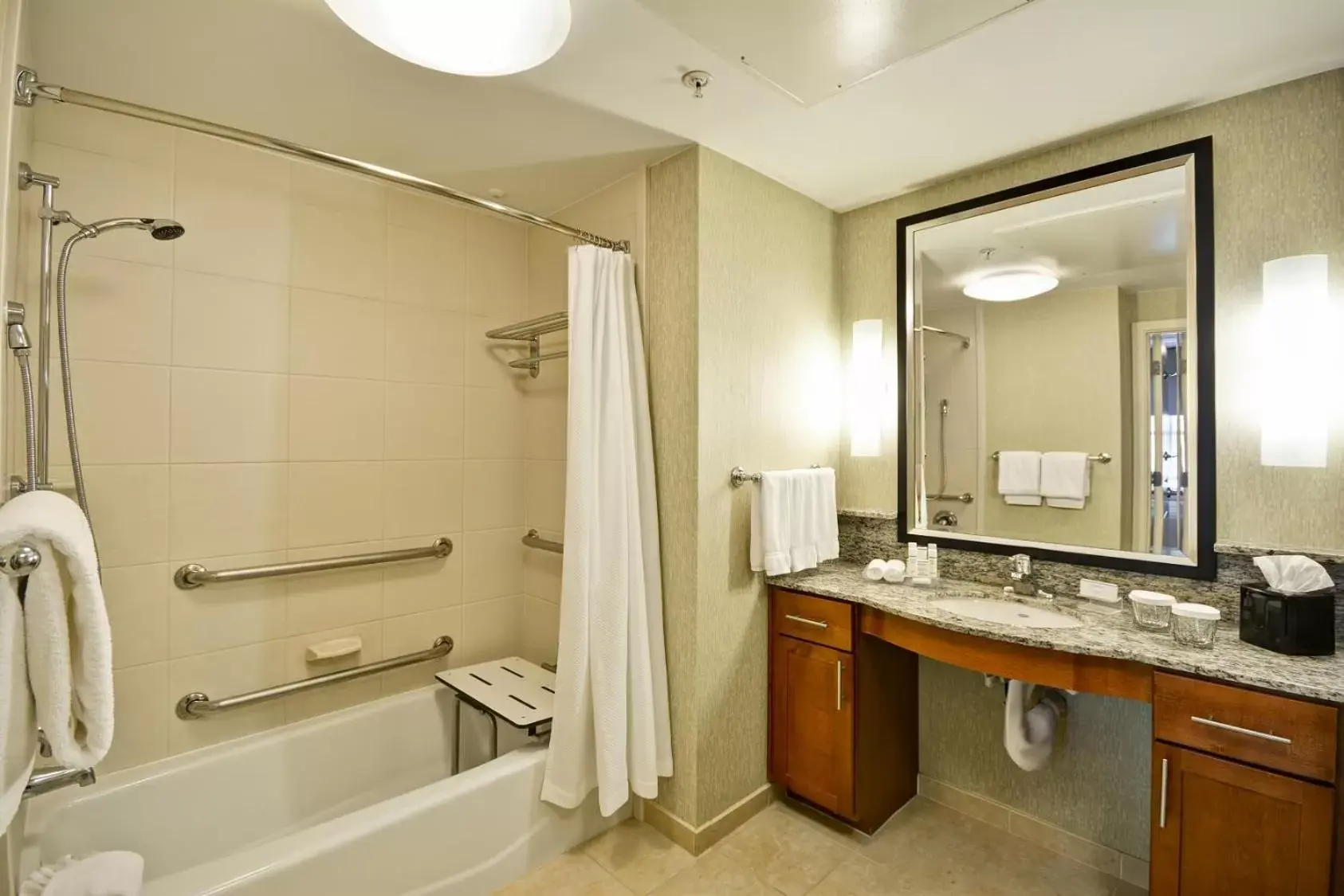 Bathroom in Homewood Suites Dallas-Frisco