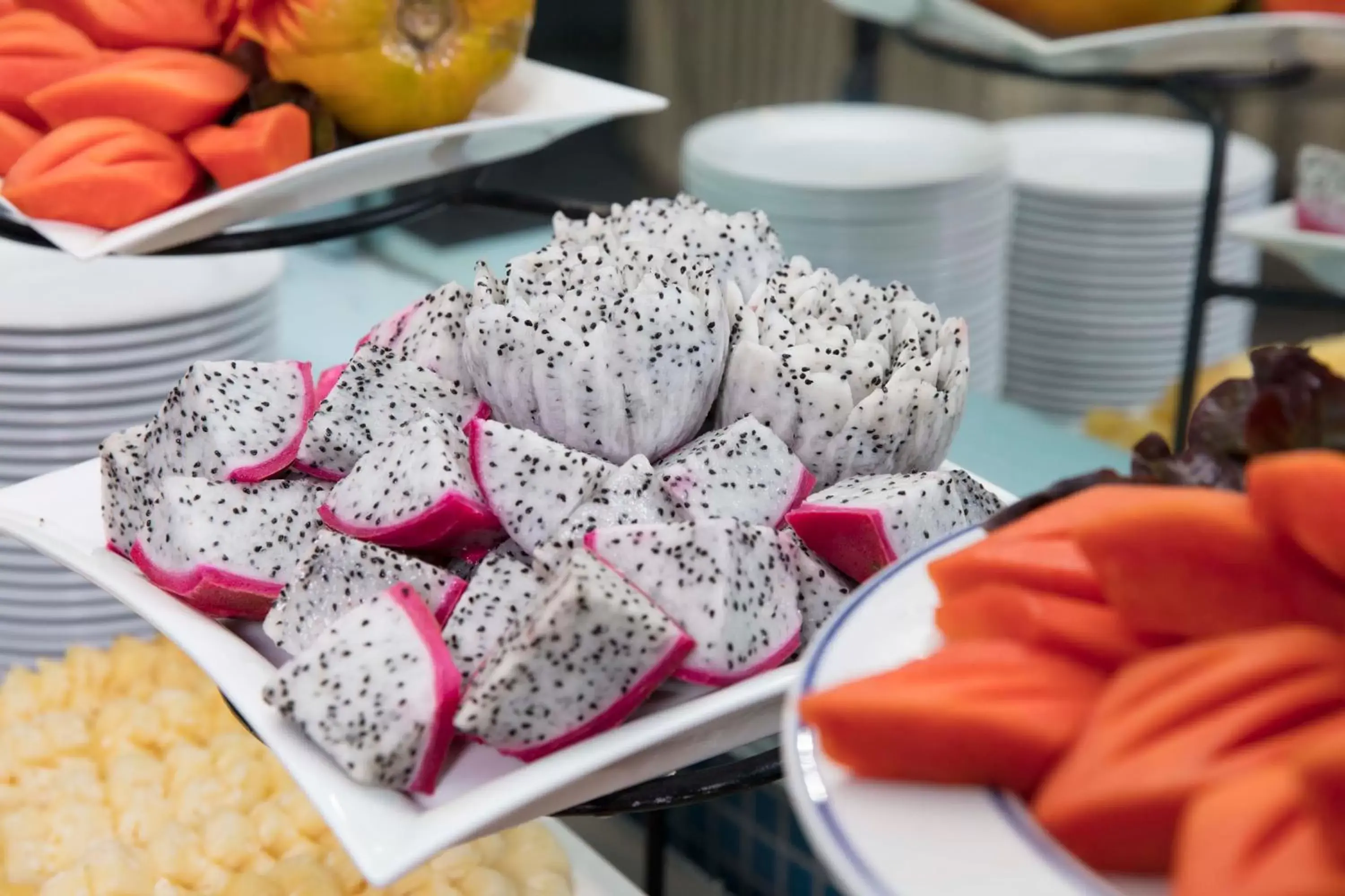 Buffet breakfast, Food in Chom View Hotel, Hua Hin Buffet breakfast, Food in Chom View Hotel, Hua Hin