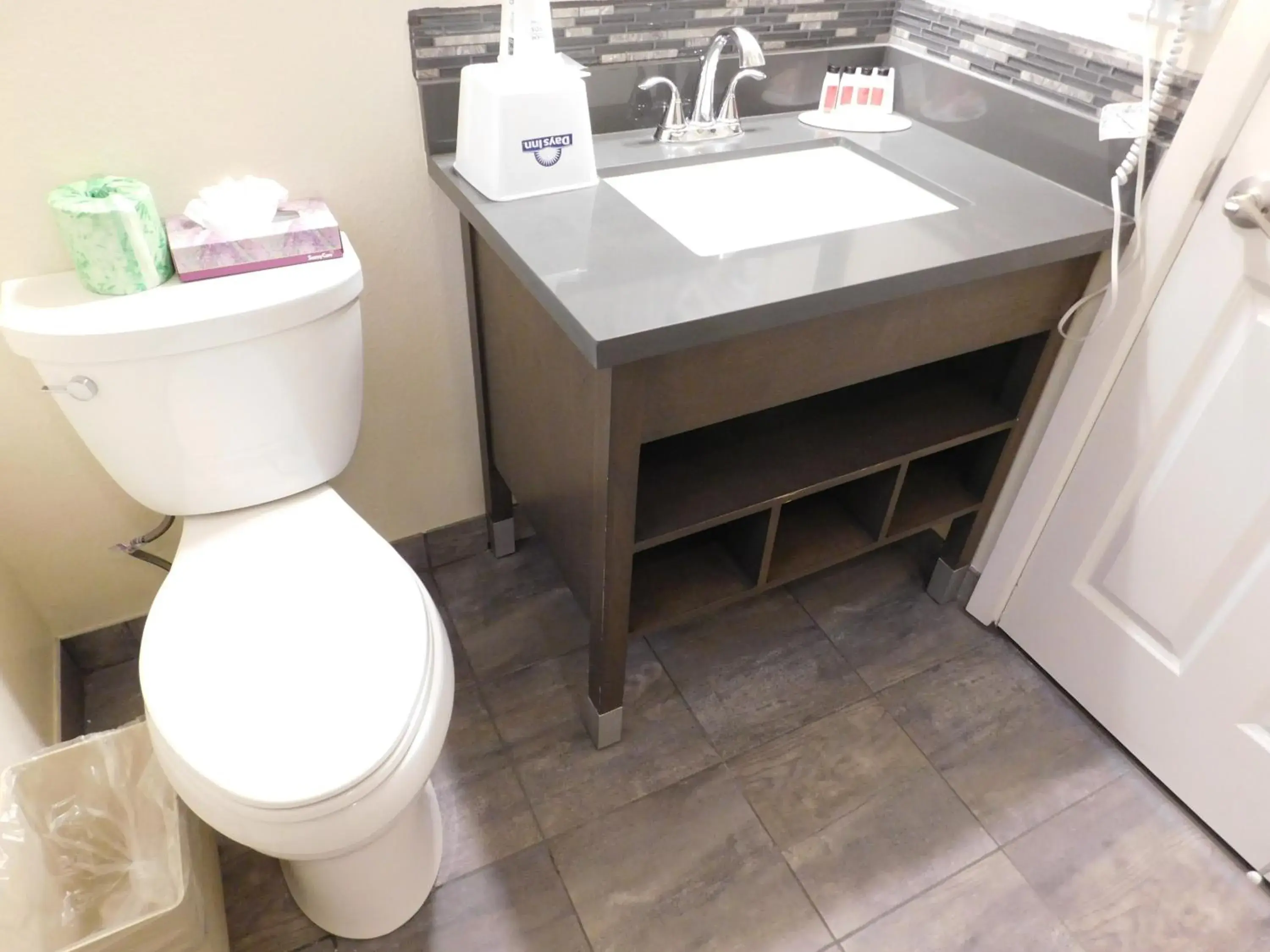 Toilet, Bathroom in Days Inn by Wyndham Monterey-Fisherman's Wharf Aquarium