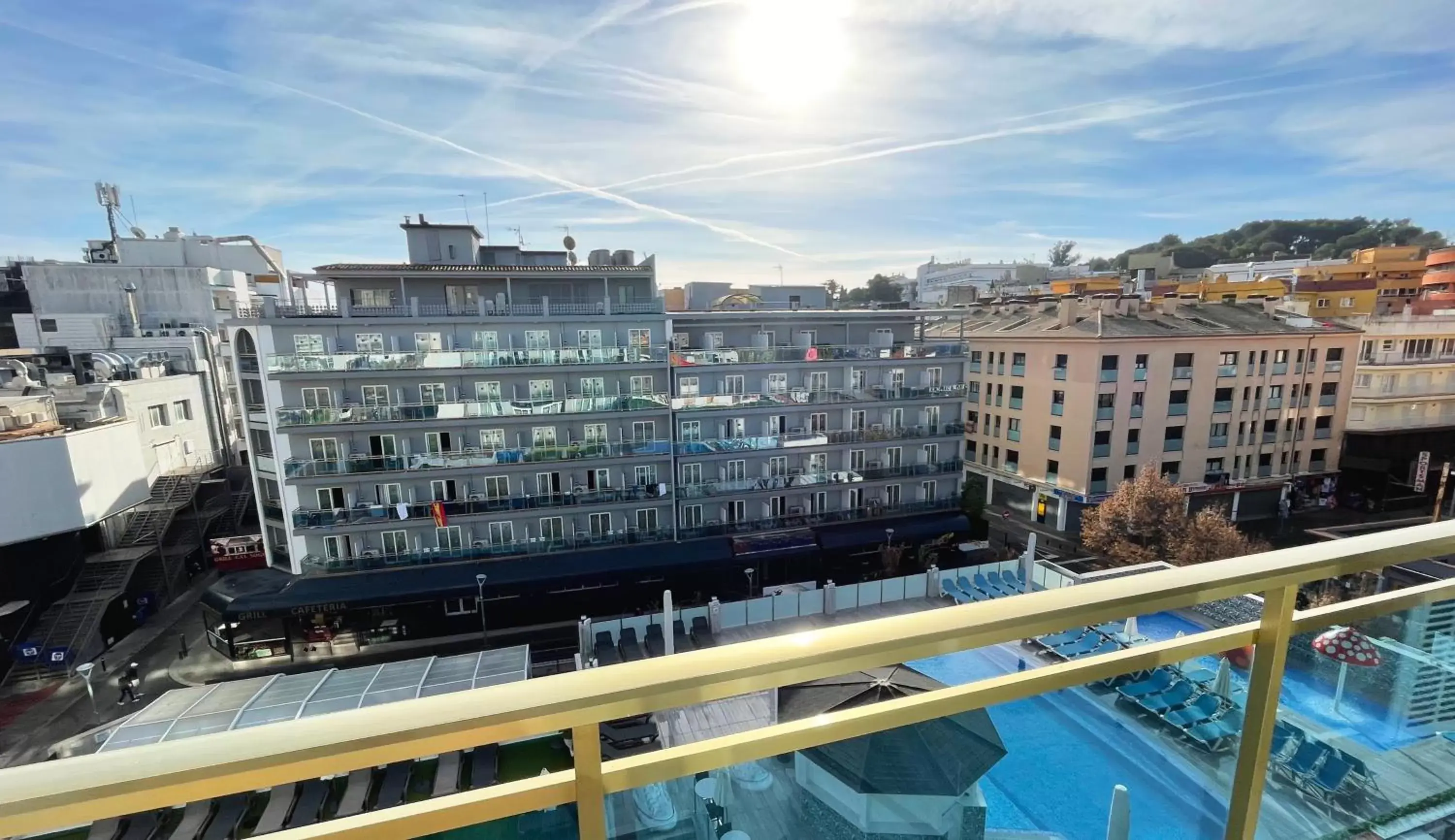 Pool view in Hotel Maria del Mar