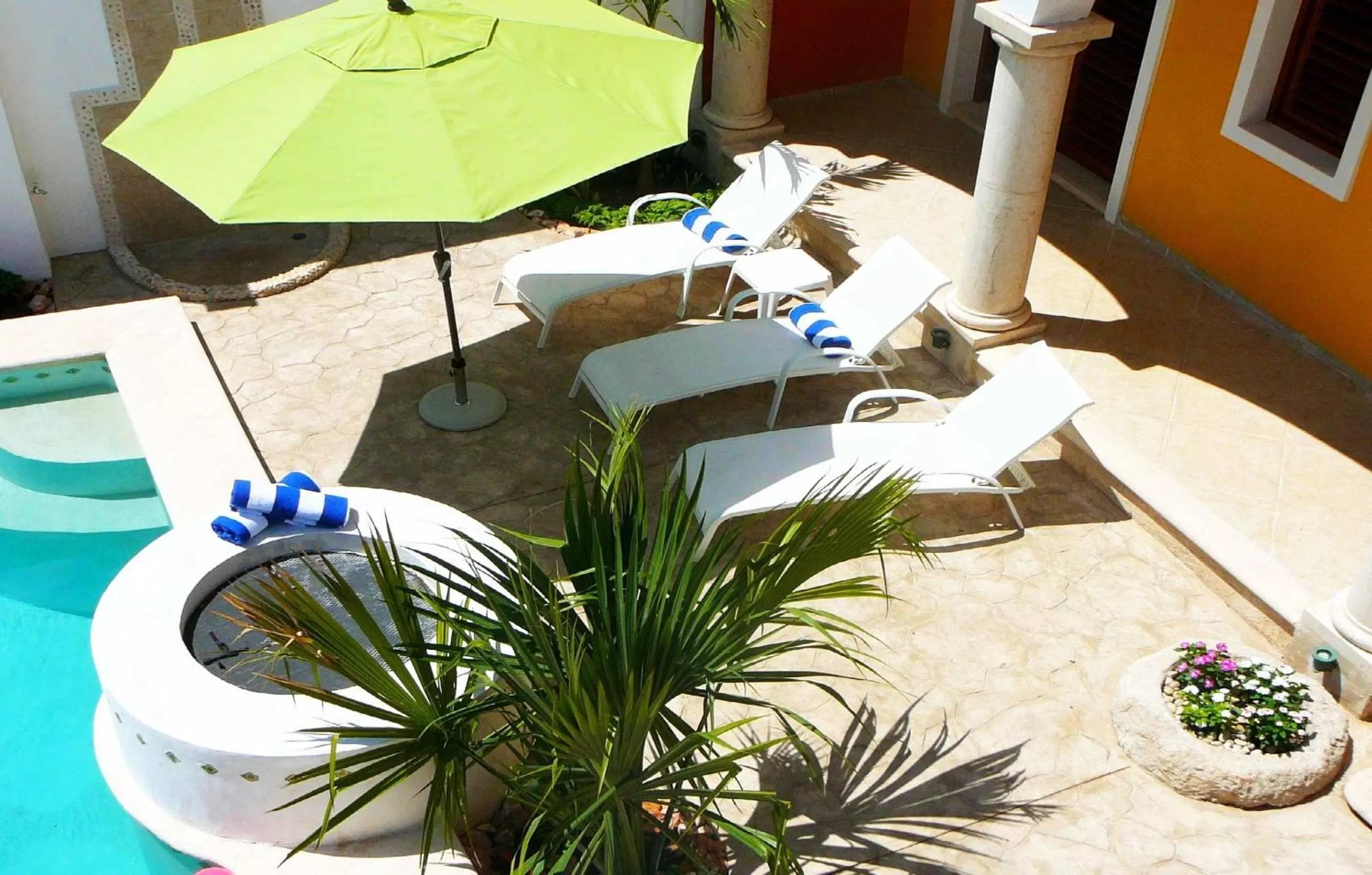 Swimming pool in Merida Santiago Hotel Boutique