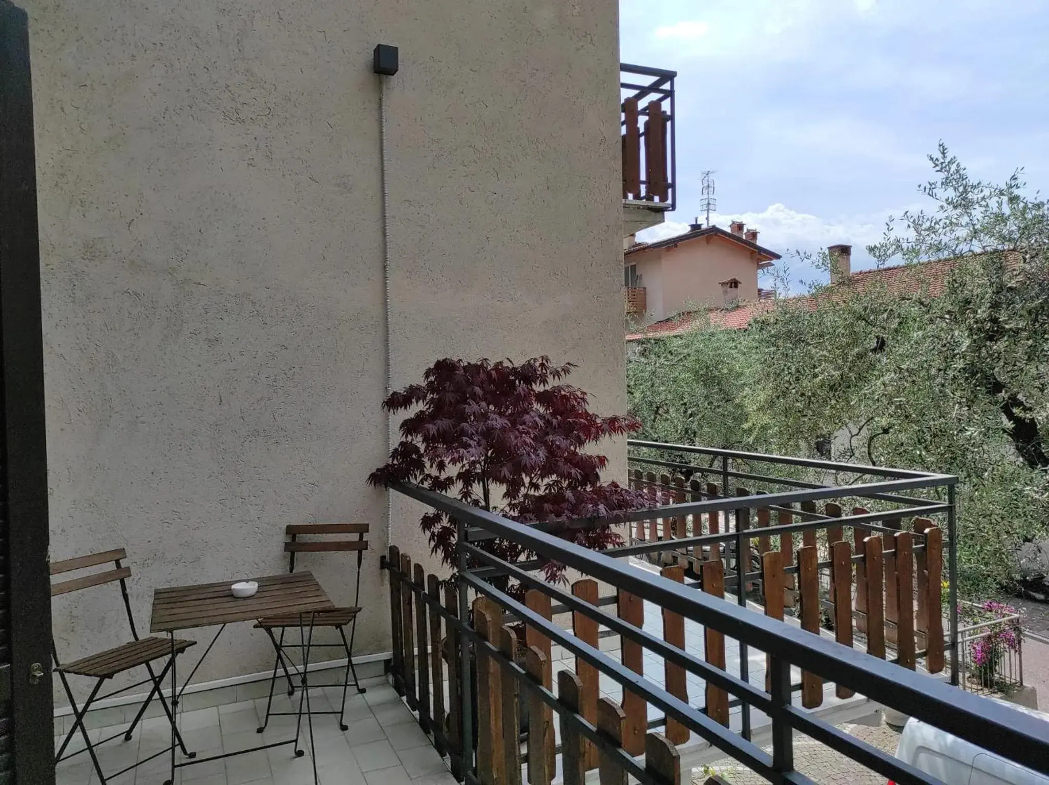 Balcony/Terrace in Albergo Stella D'Italia