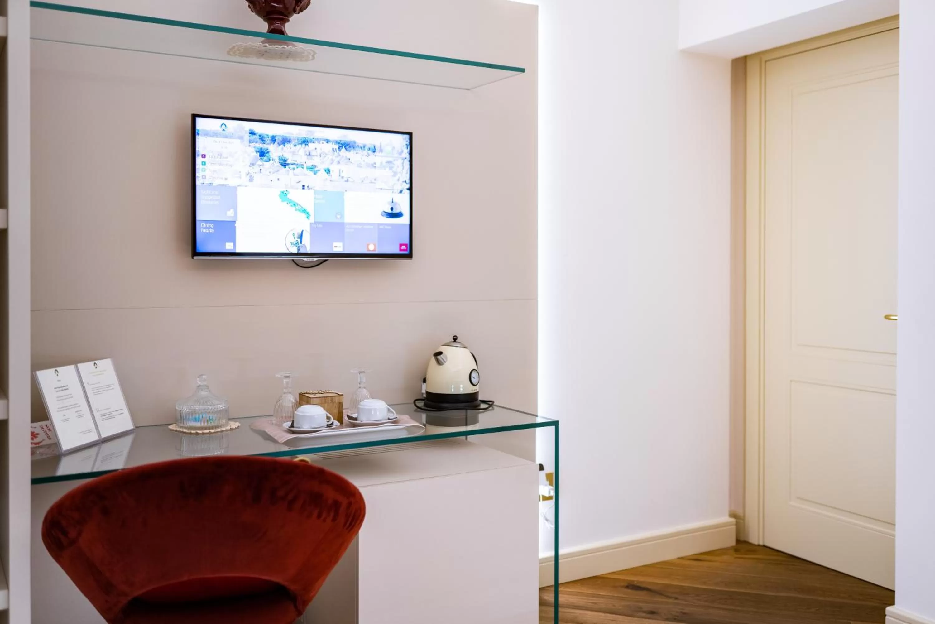 TV and multimedia in Palazzo Scotto