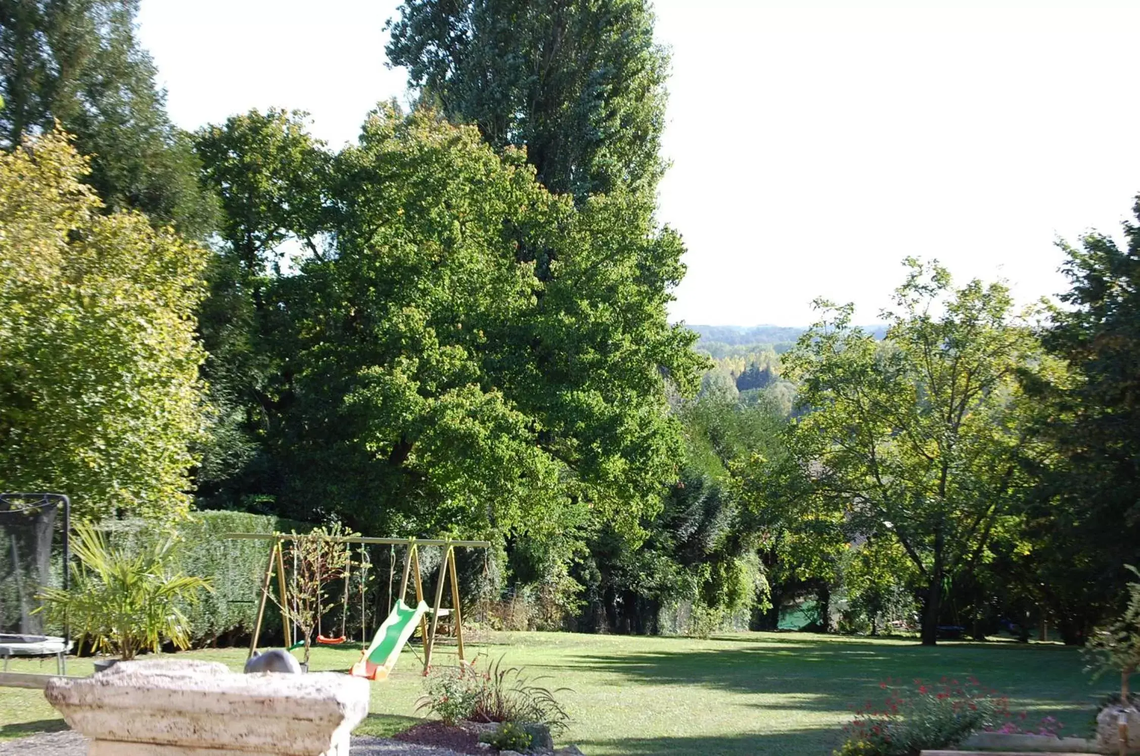 Garden view in Le clos du mont César