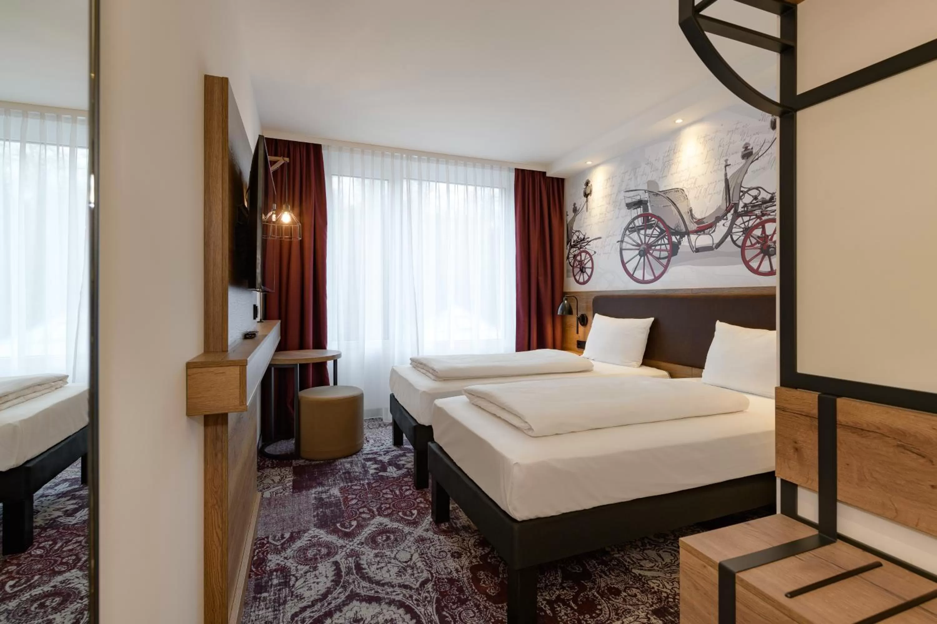 Bed in ibis Styles Coburg