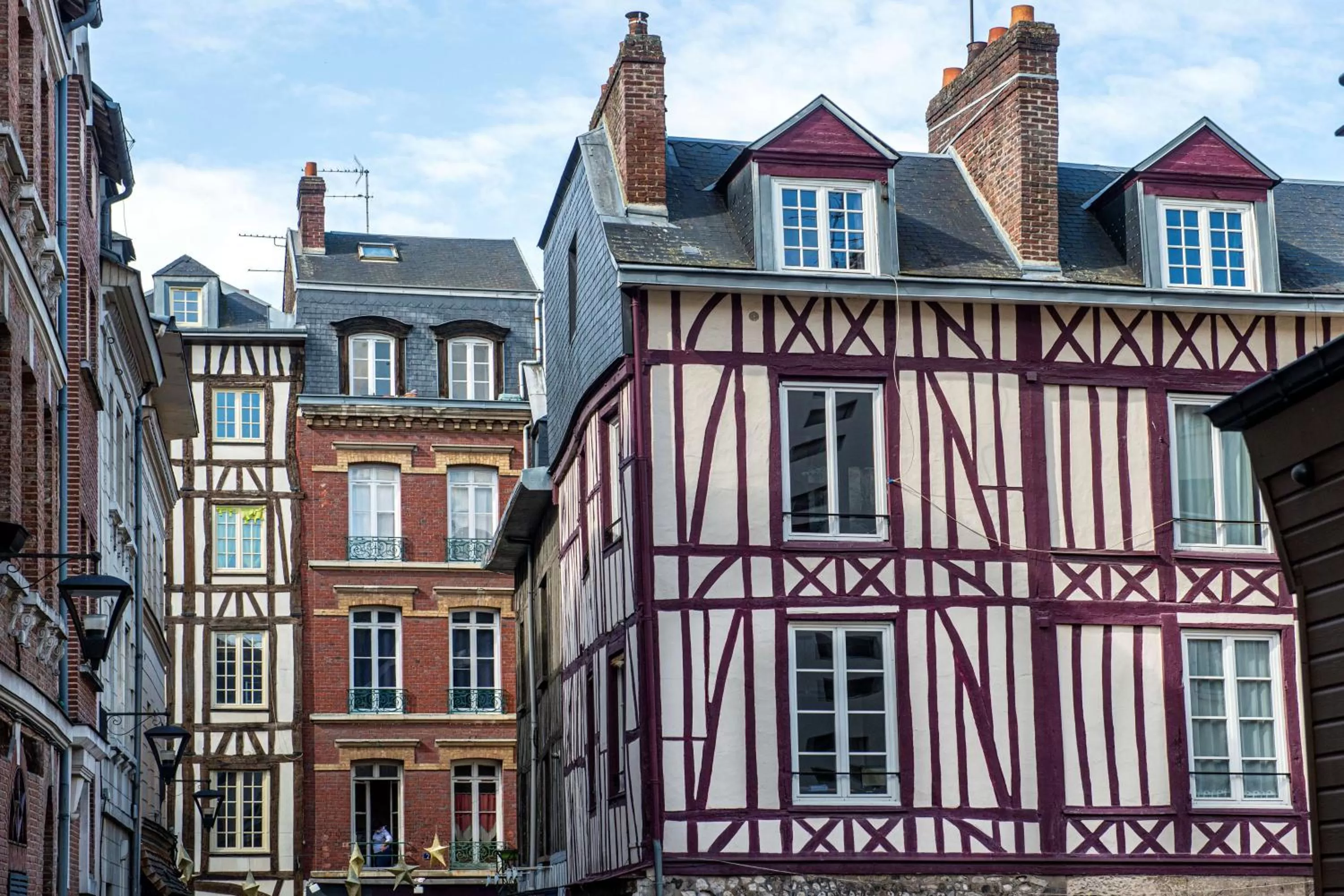 City view in Radisson Blu Hotel, Rouen Centre