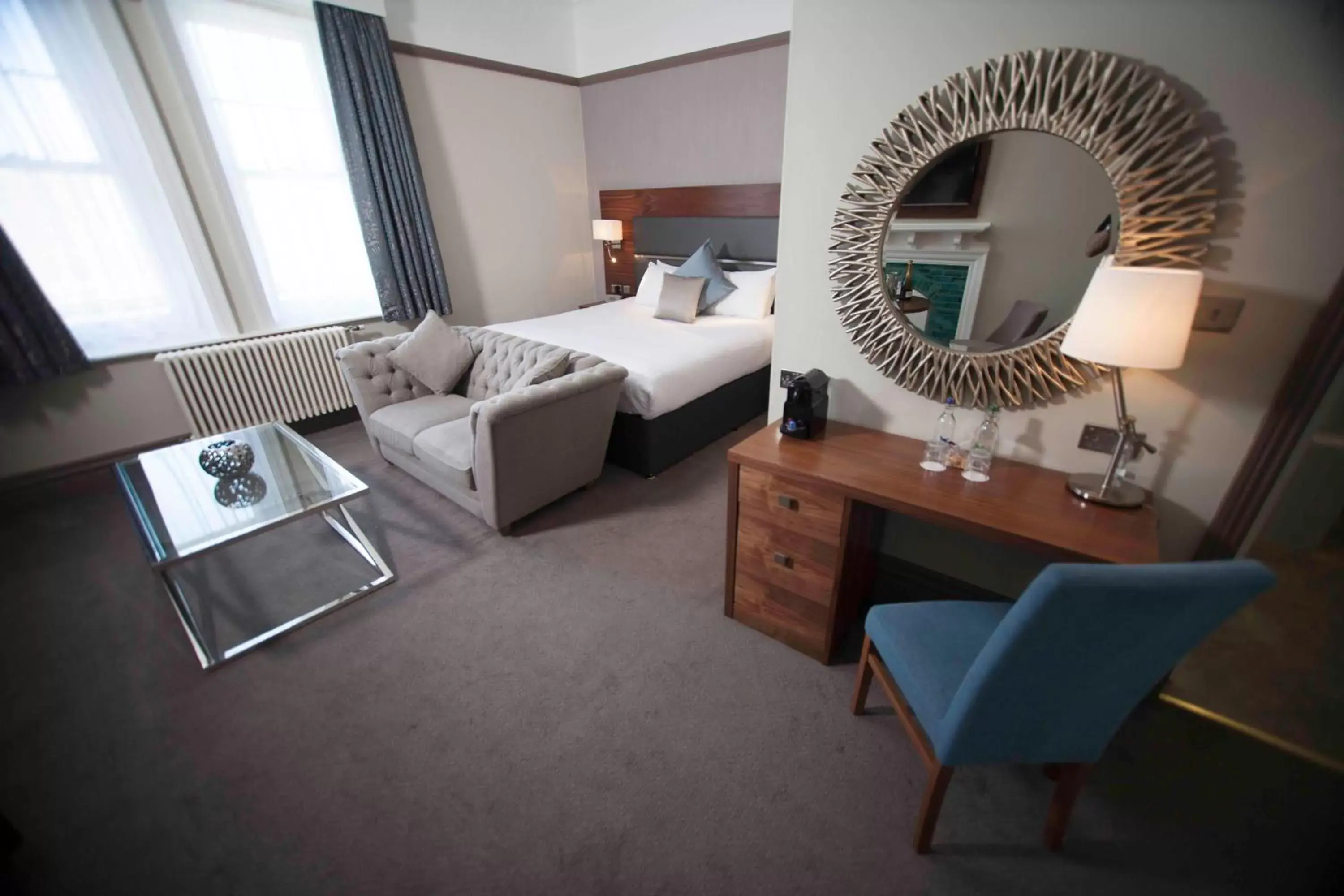 Bedroom, Seating Area in Best Western Chilworth Manor Hotel