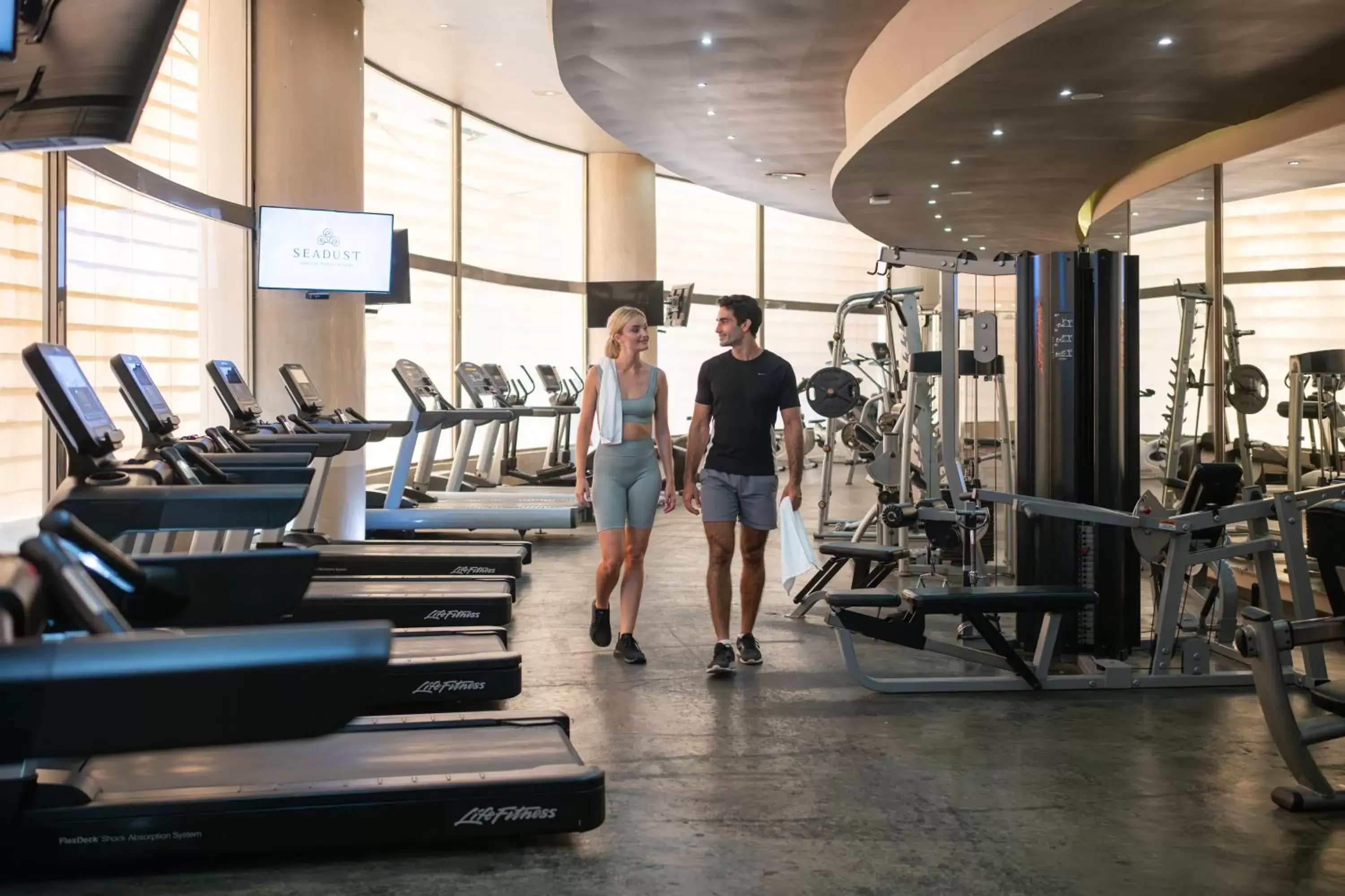 Fitness centre/facilities, Fitness Center/Facilities in Seadust Cancun Family Resort - All Inclusive