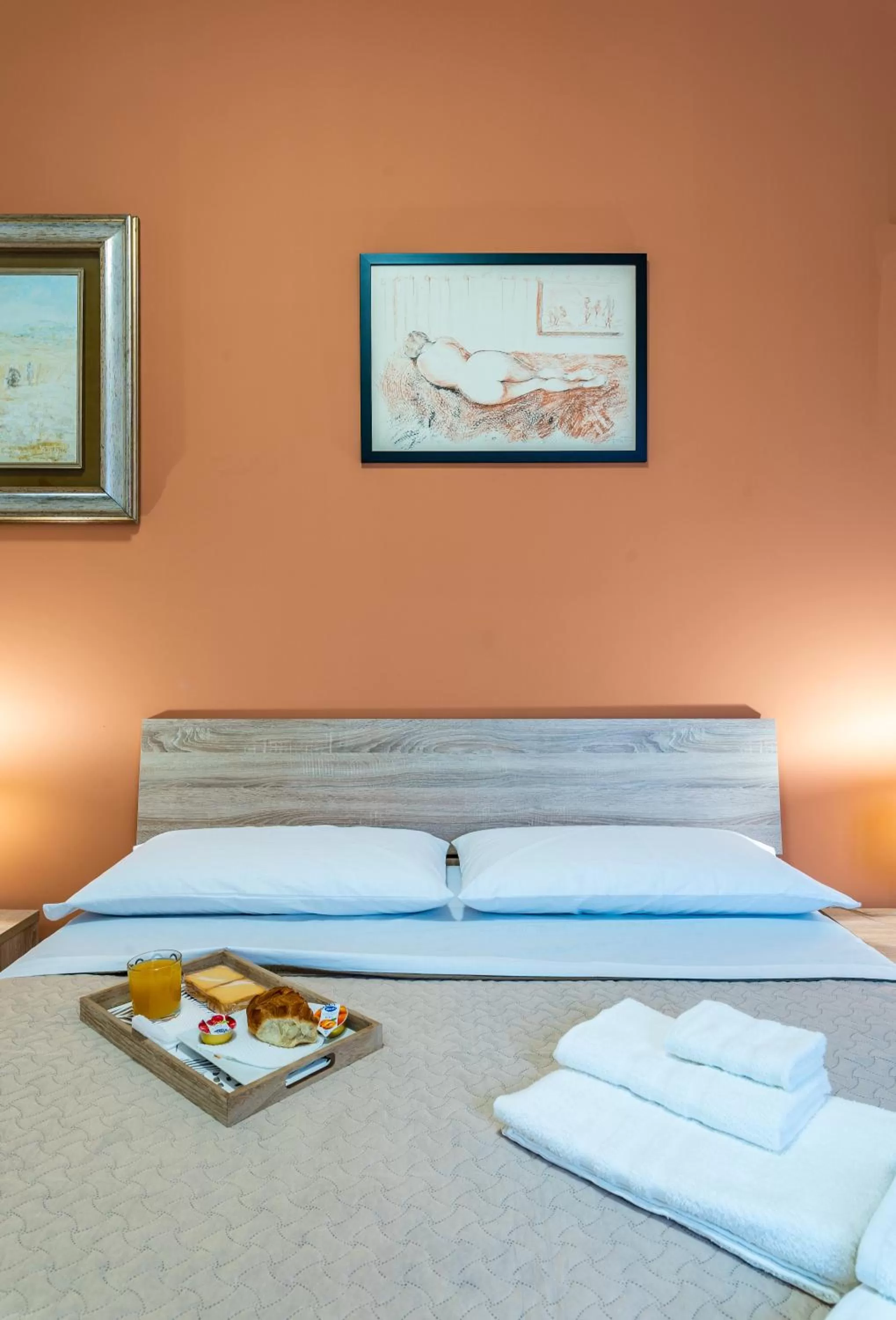 Bed in B&B Una Terrazza sul Golfo di Sferracavallo