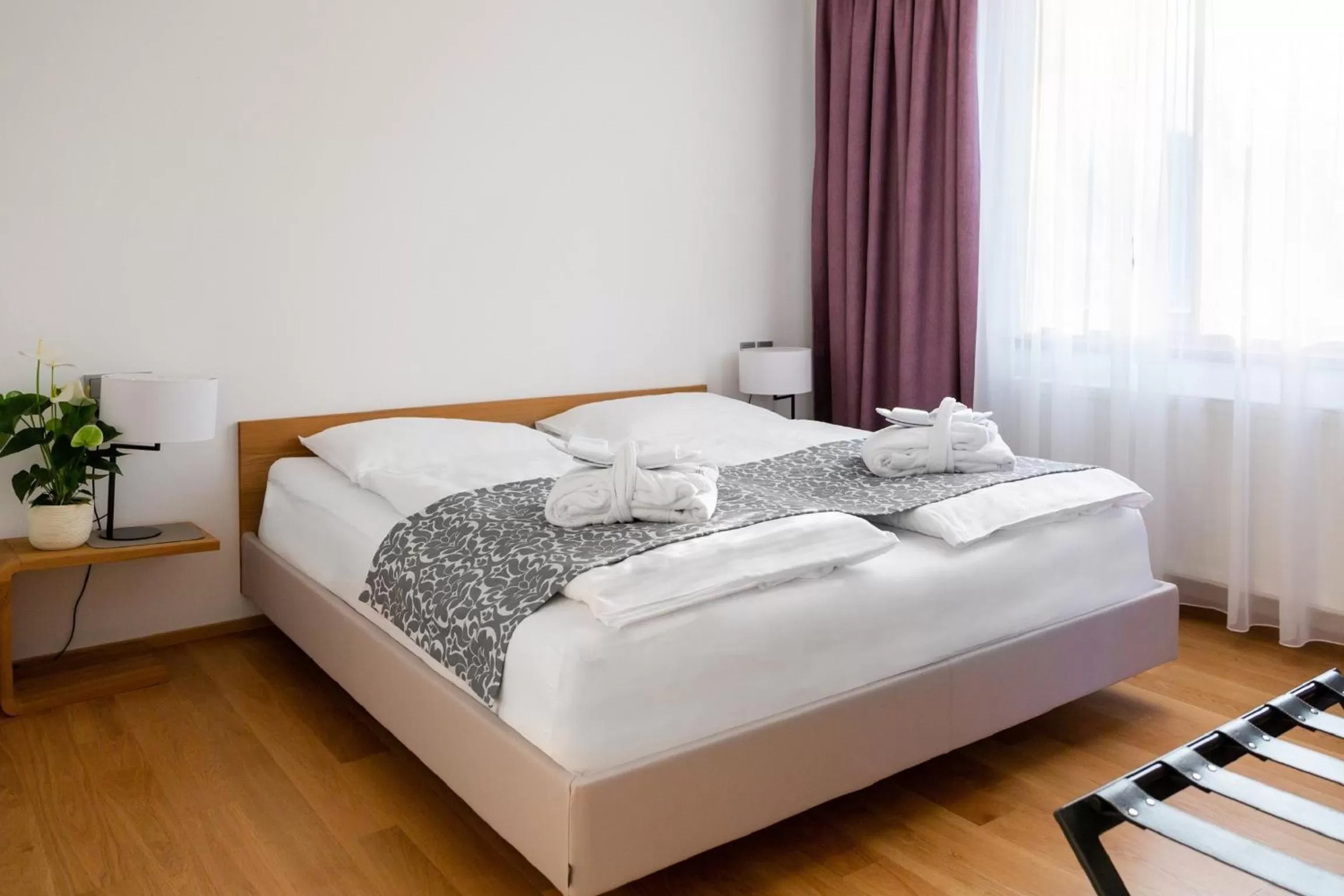 Bed in Hotel Schloss Hernstein