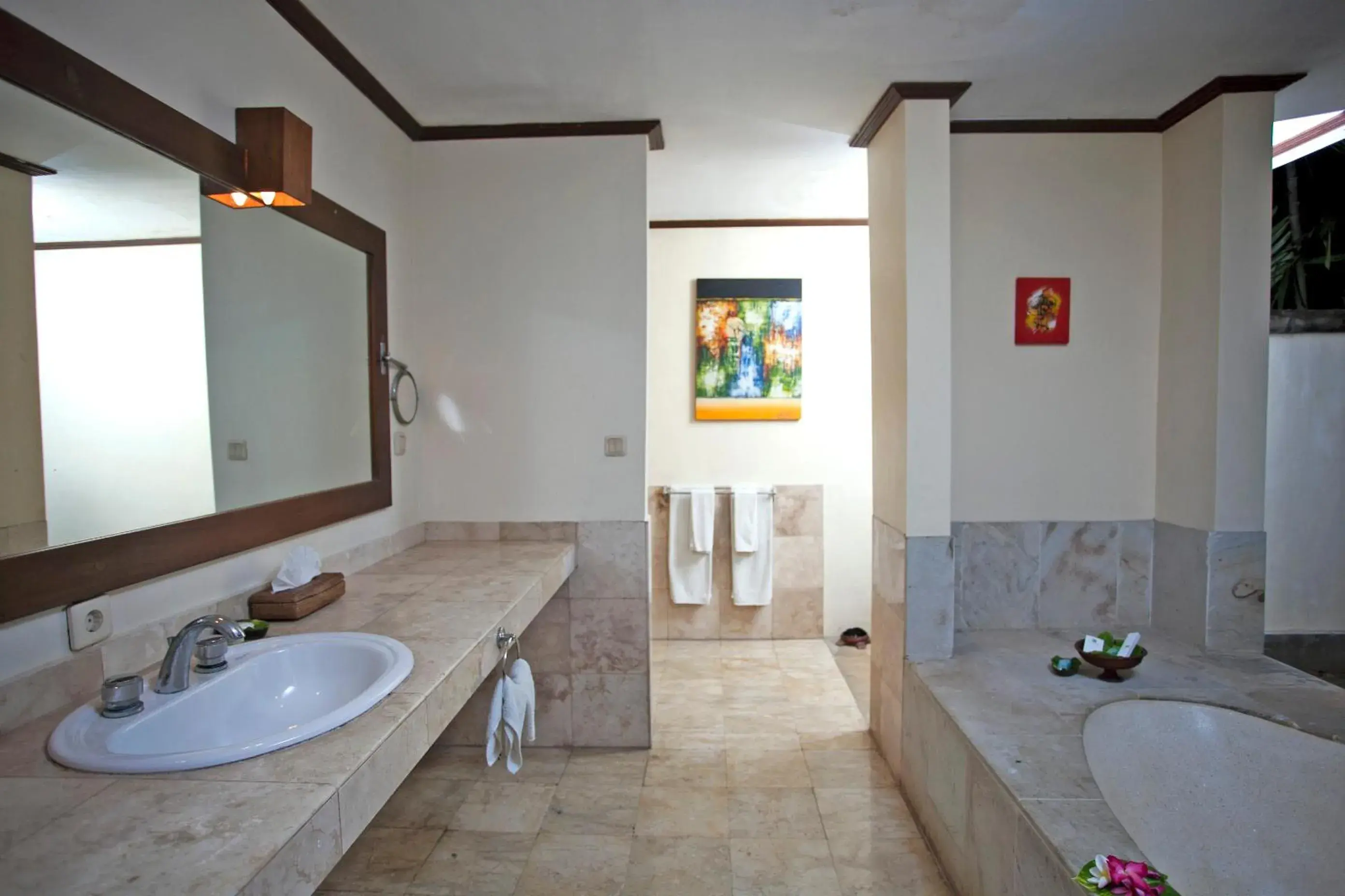 Bathroom in Natah Bale Villas