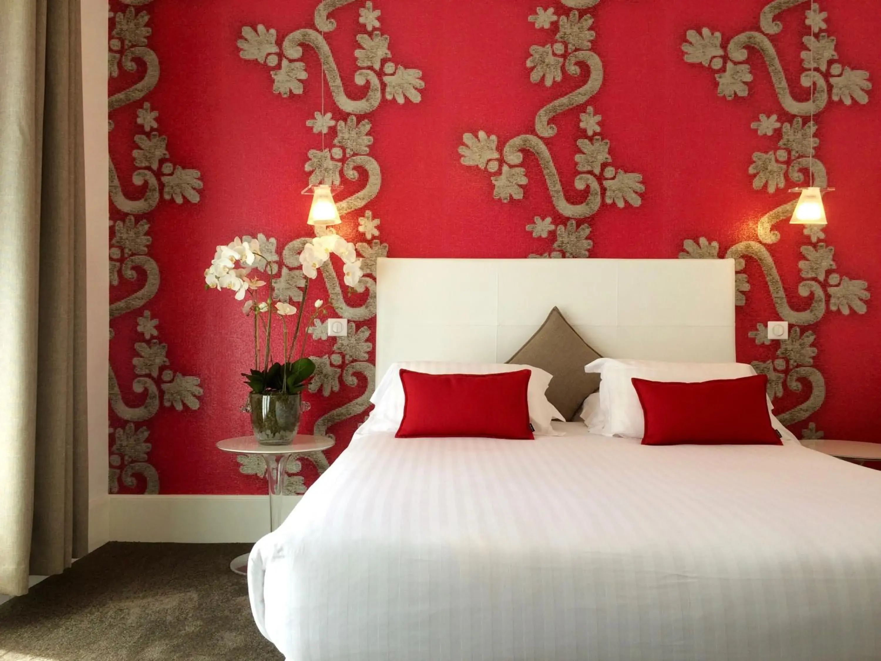 Decorative detail, Room Photo in Hotel Villa Rose