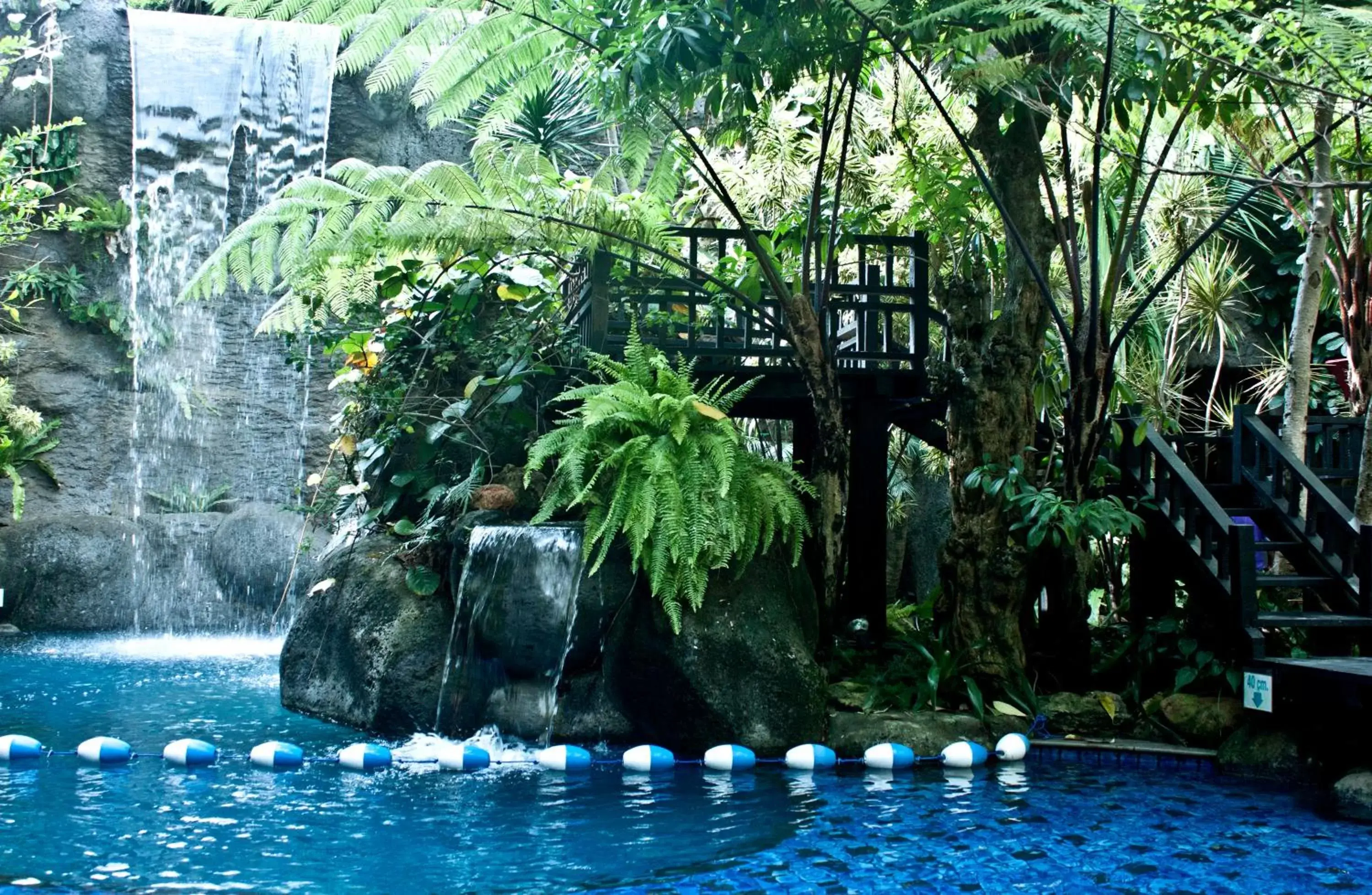 , Garden in Amaroossa Hotel Bandung Indonesia
