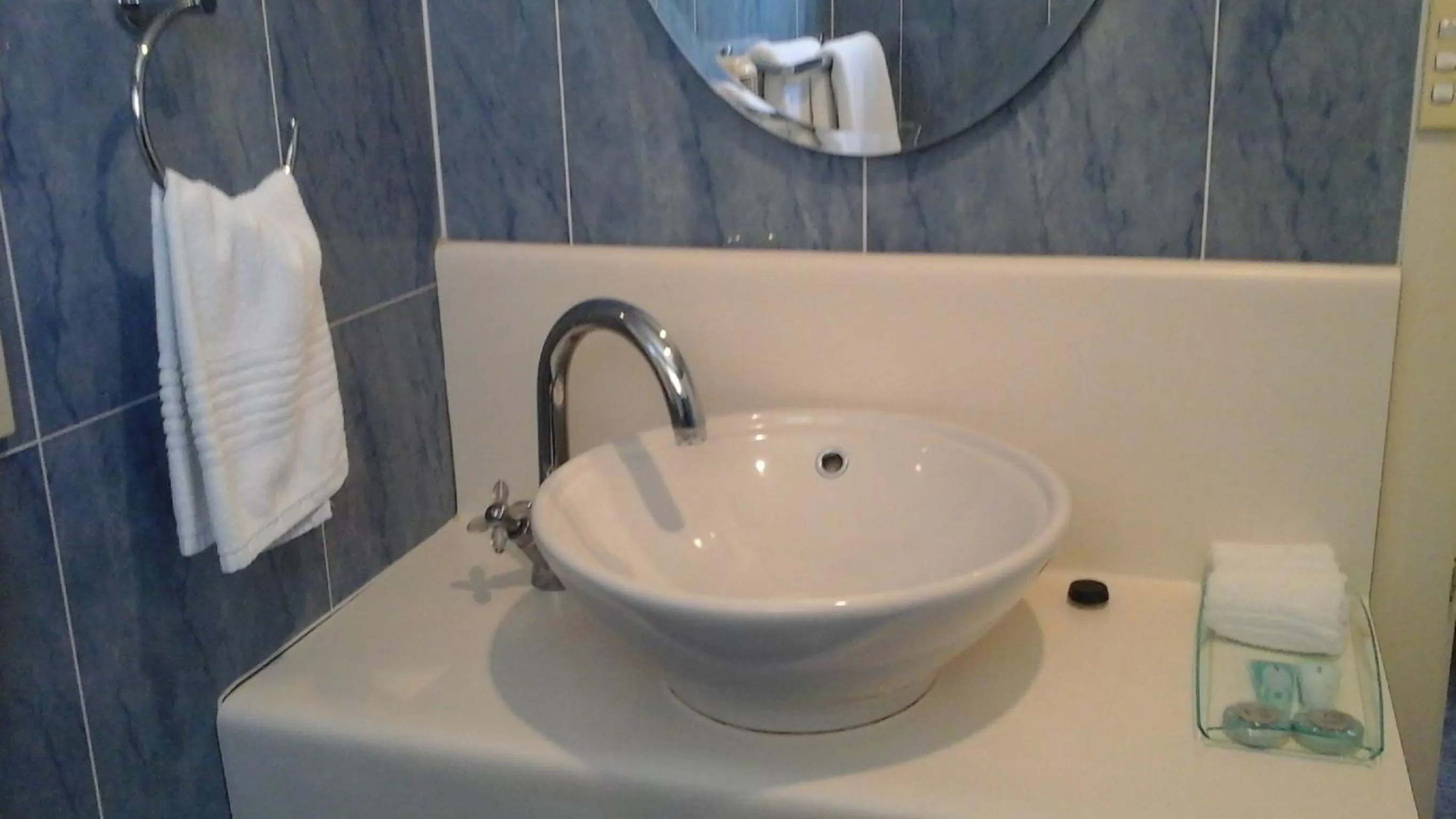 Bathroom in Willows Motel