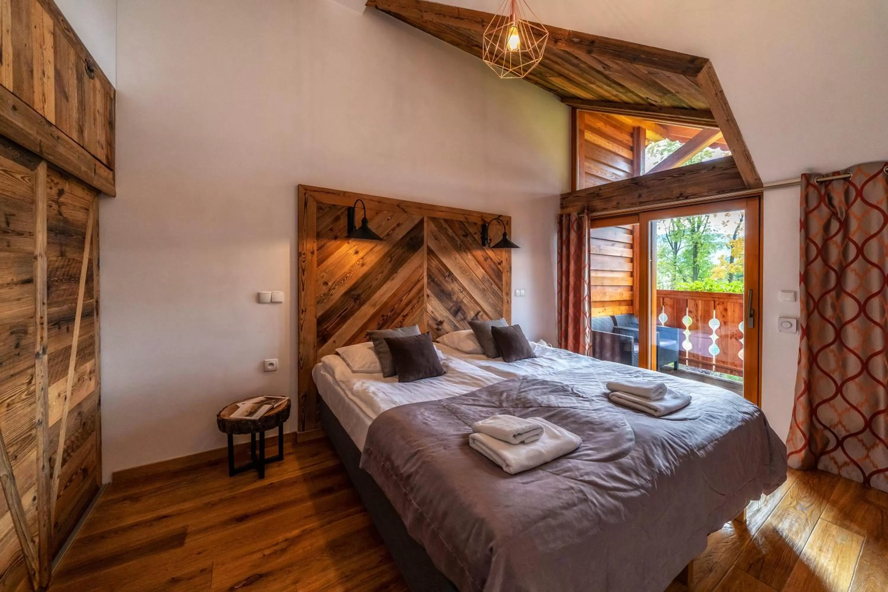 Bed in Aparthotel Giewont