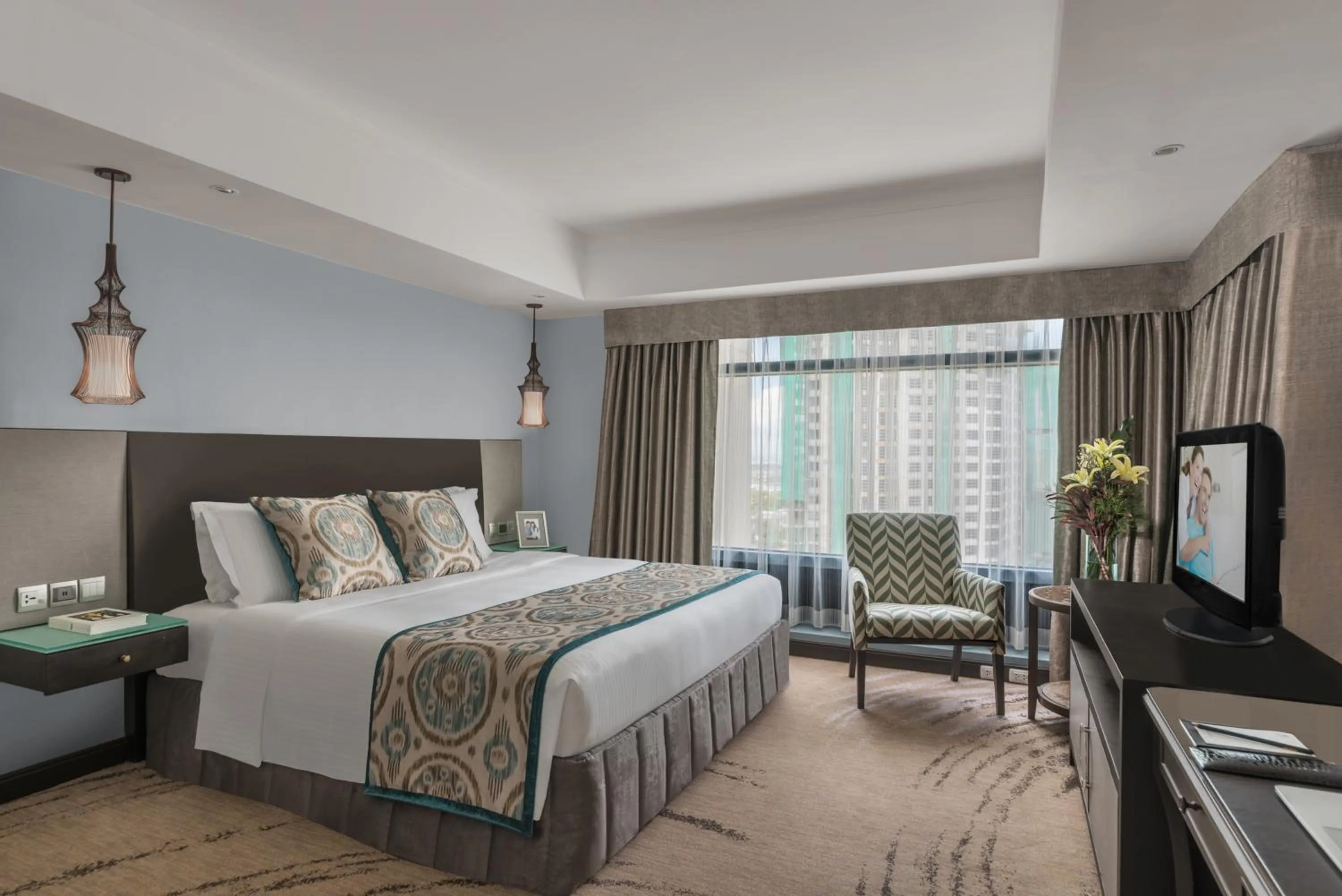 Bed in Ascott Makati