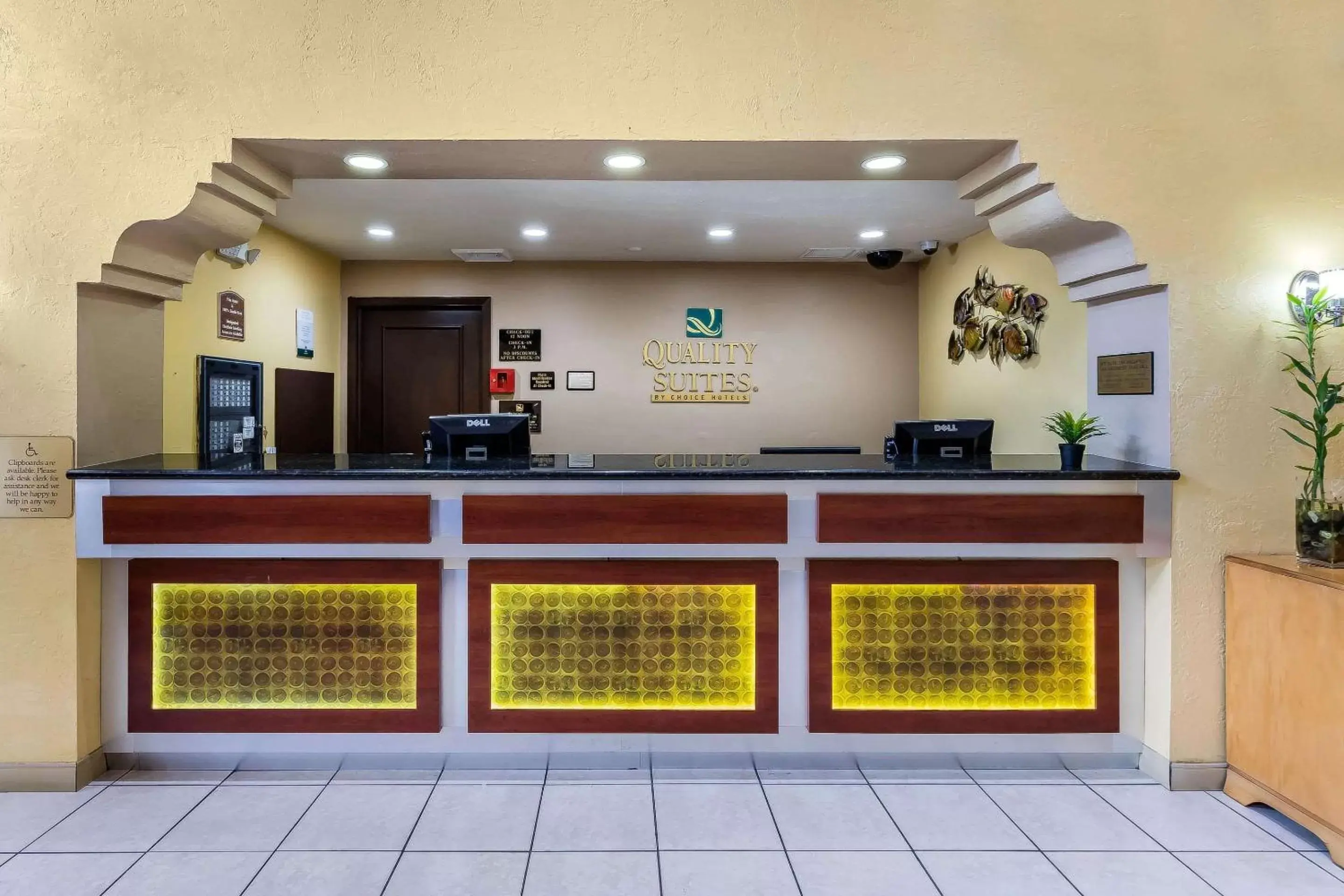 Lobby or reception, Lobby/Reception in Boca Suites Deerfield Beach