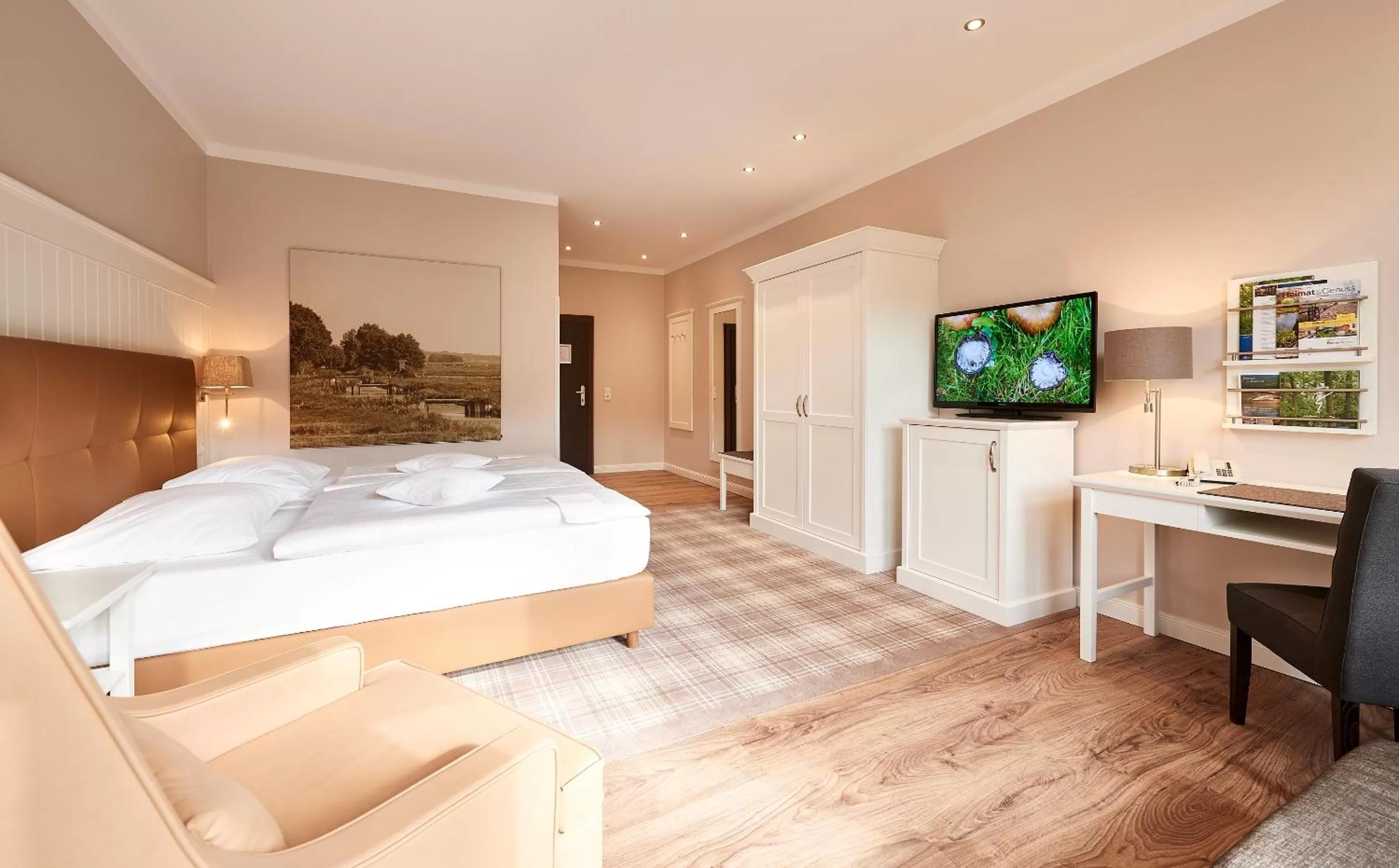 Bed in MUNTE - Wellnesshotel am Stadtwald