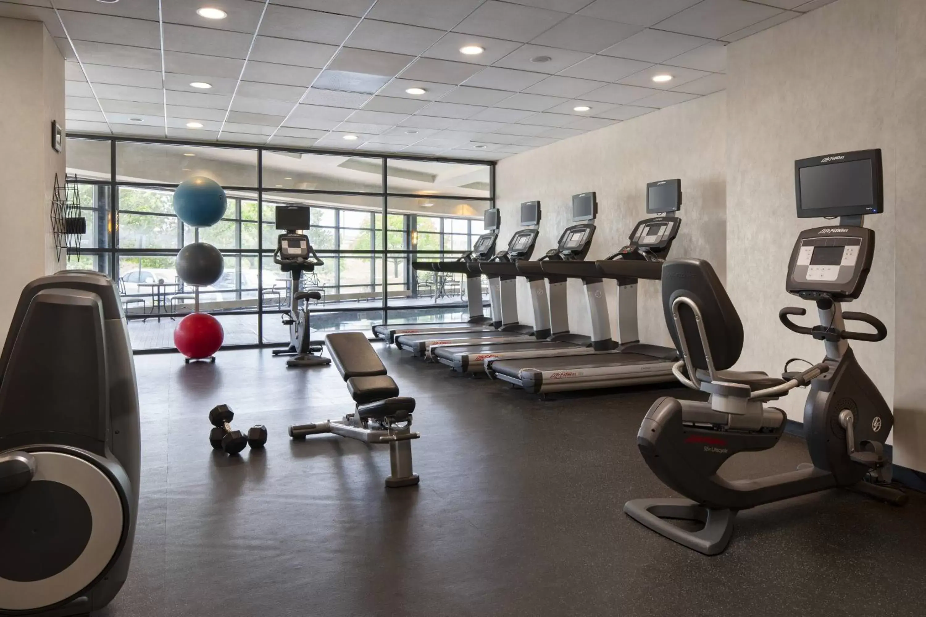 Fitness centre/facilities, Fitness Center/Facilities in Denver Airport Marriott at Gateway Park