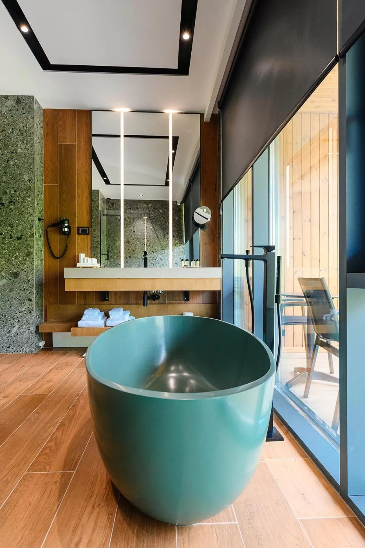 Bathroom in Hotel Uji Ftohte Tepelene