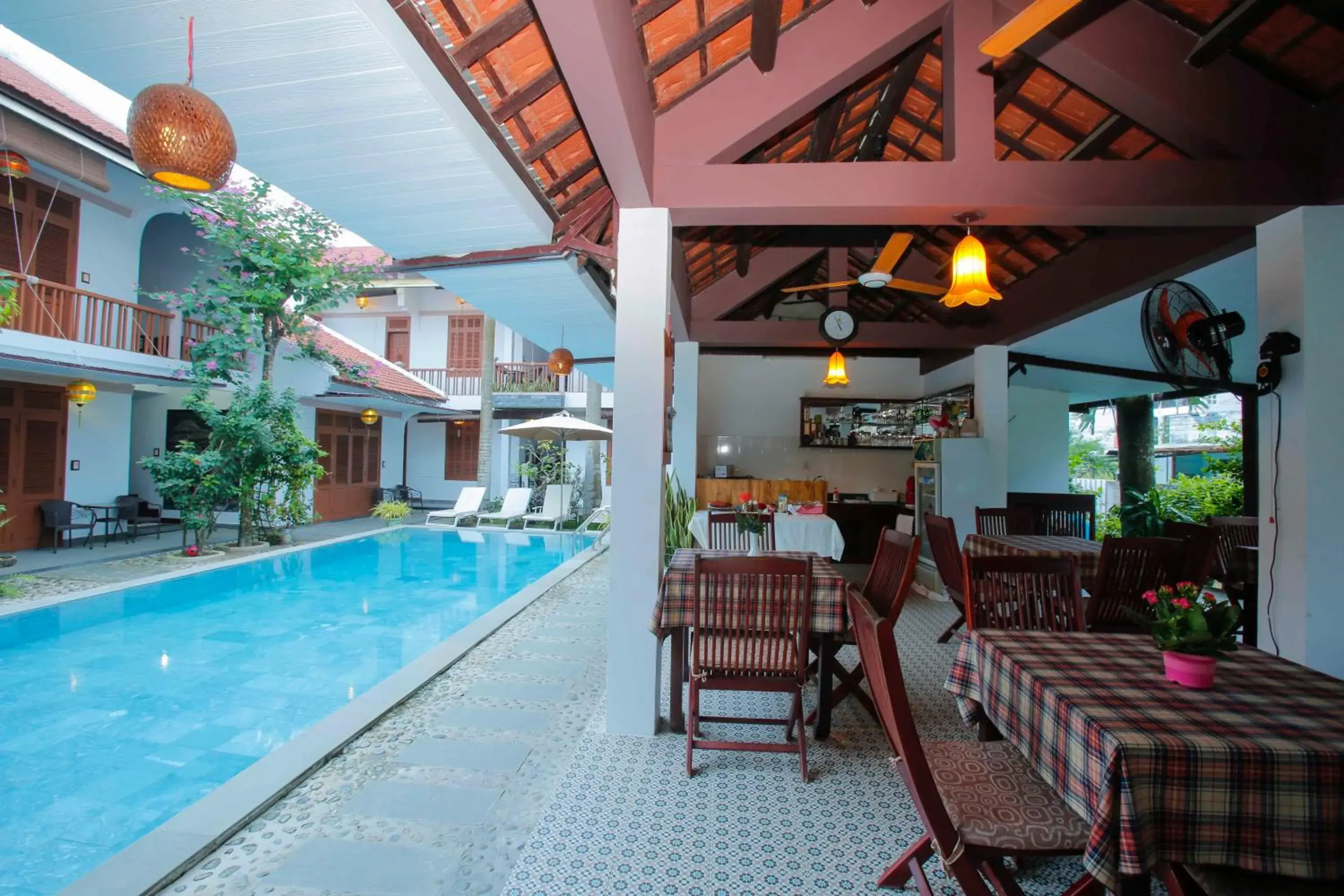 Restaurant/places to eat, Swimming Pool in Hoi An Garden Villas