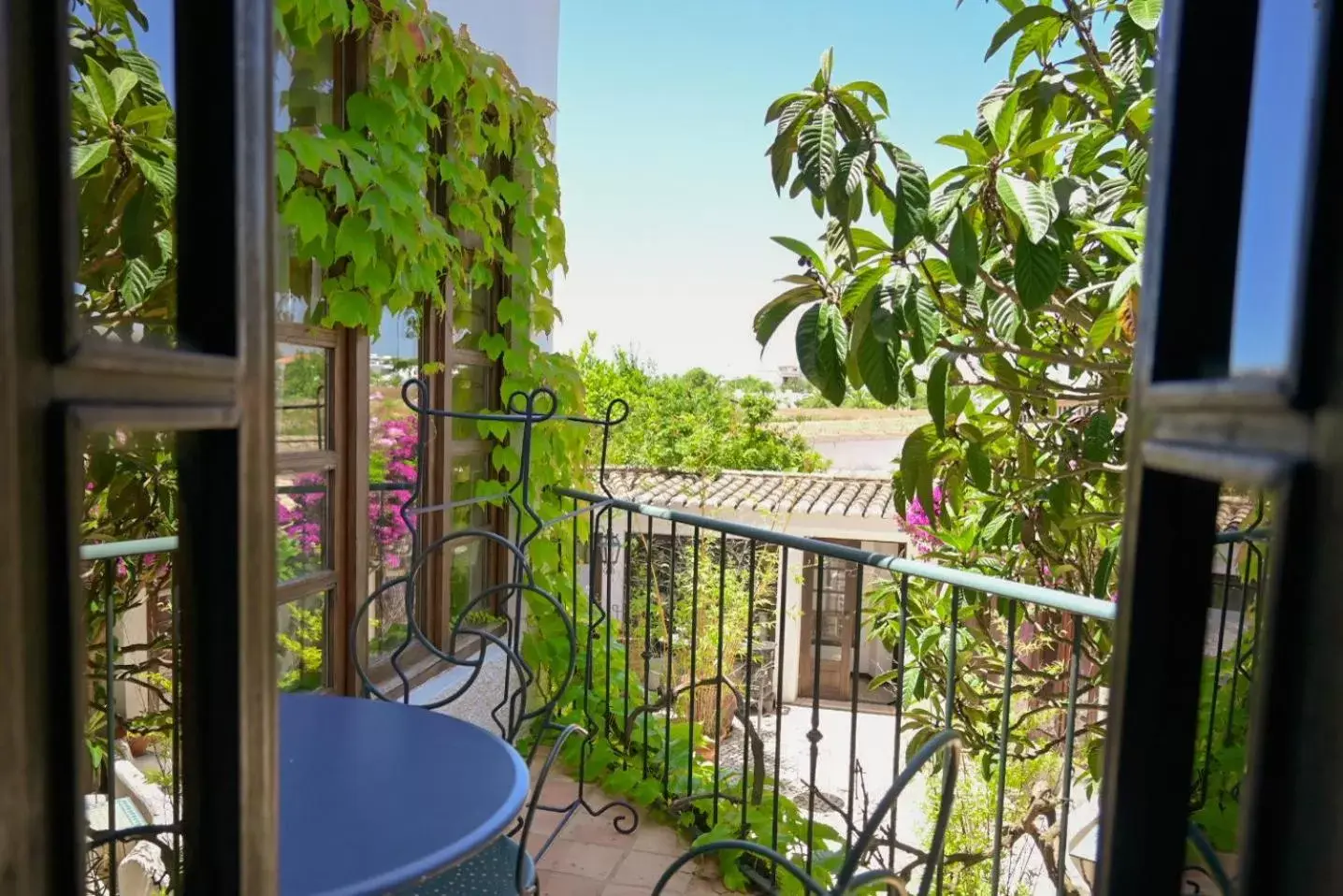Garden, Balcony/Terrace in Uma Casa a Beira Sol